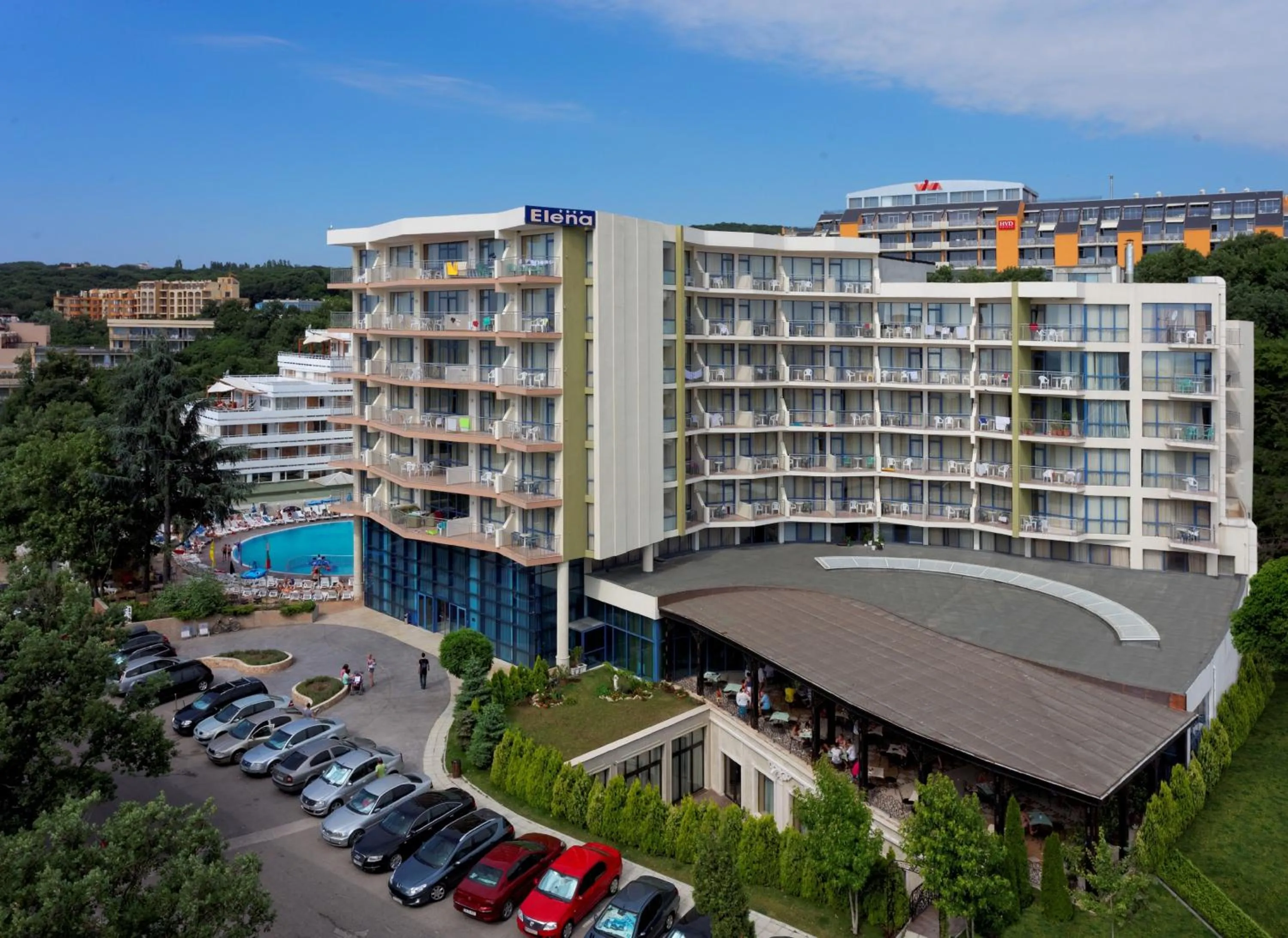 Facade/entrance in Elena Hotel and Wellness - All Inclusive
