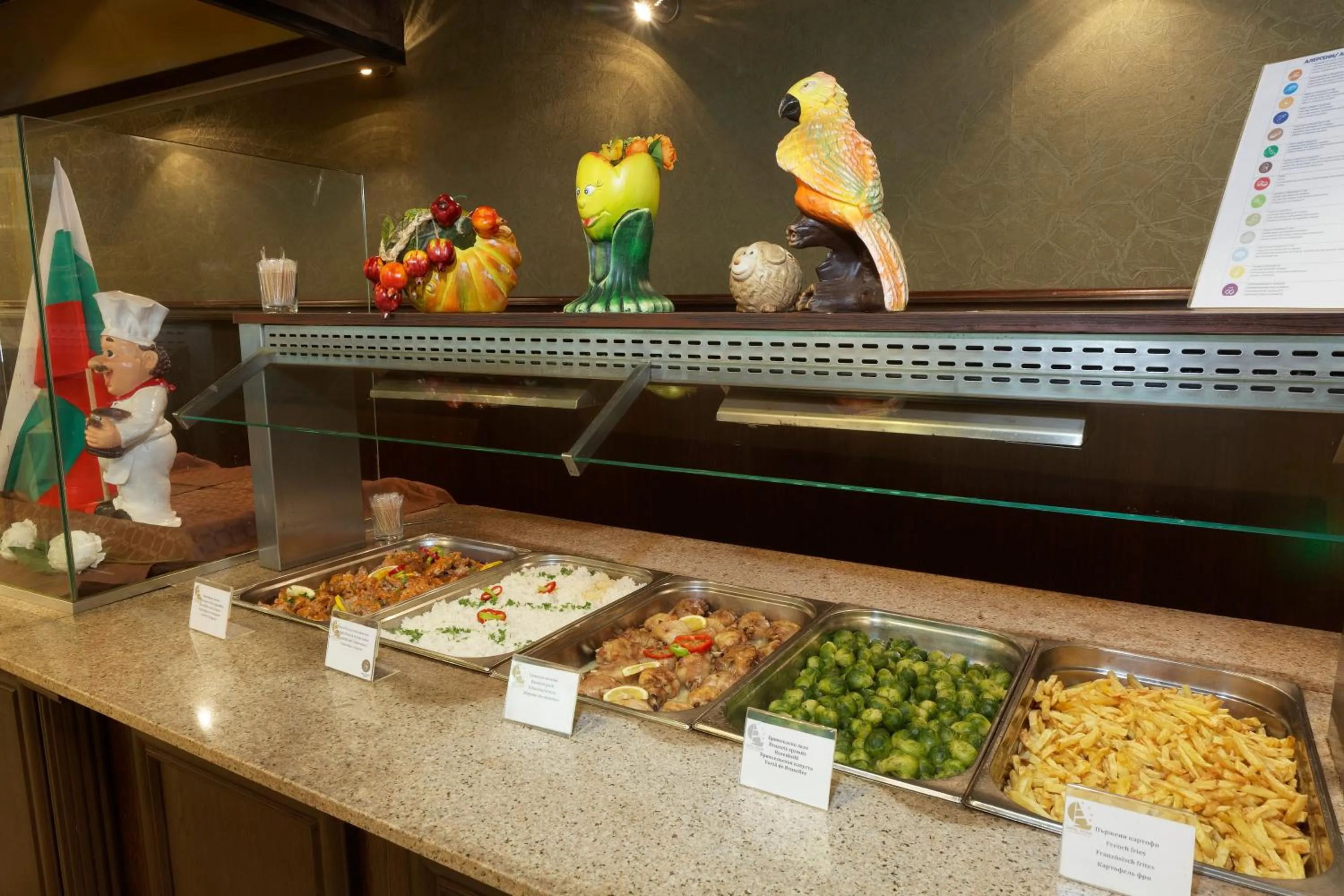 Food and drinks in Elena Hotel and Wellness - All Inclusive