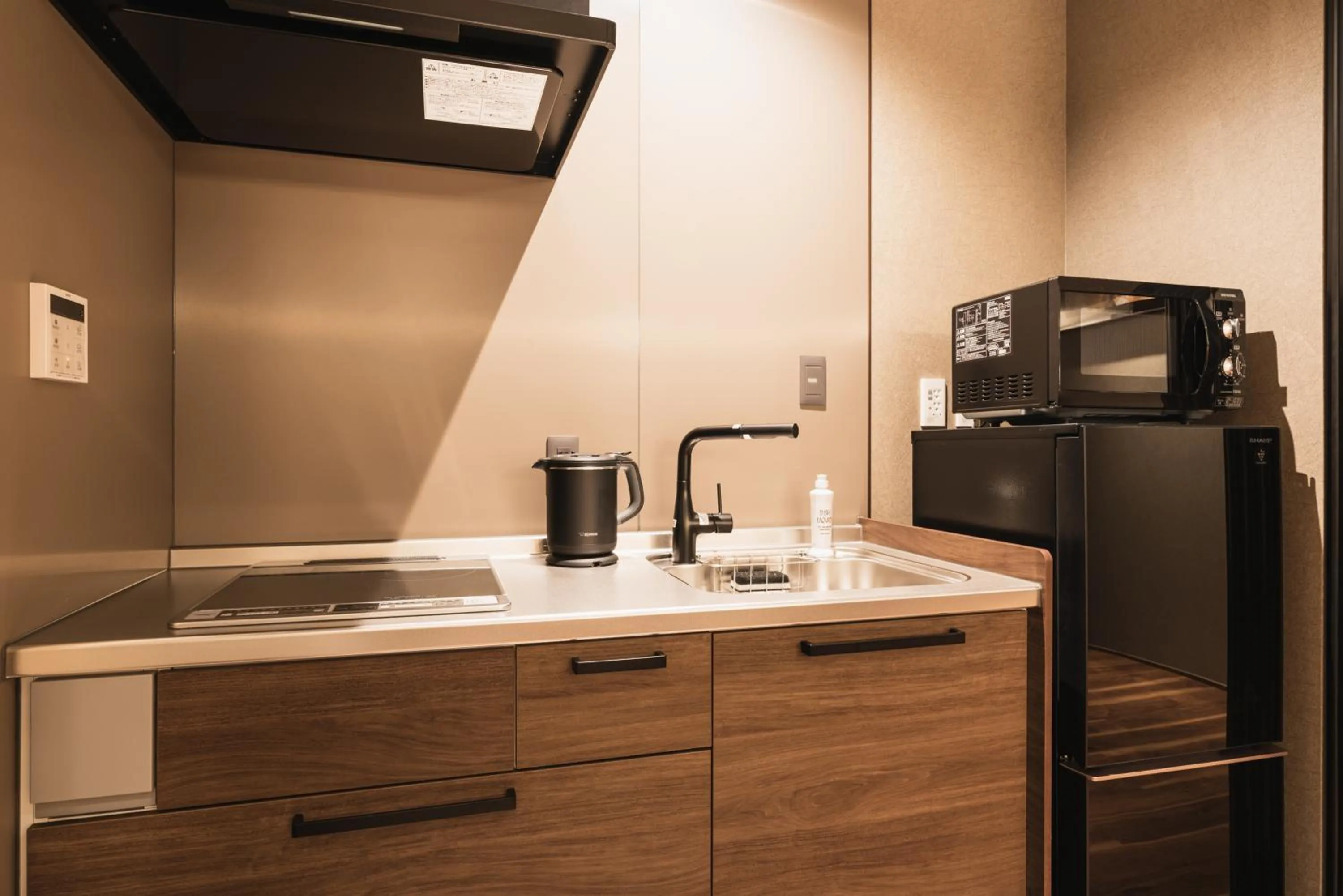 Kitchen or kitchenette in GRAND BASE Beppu Ekihigashi