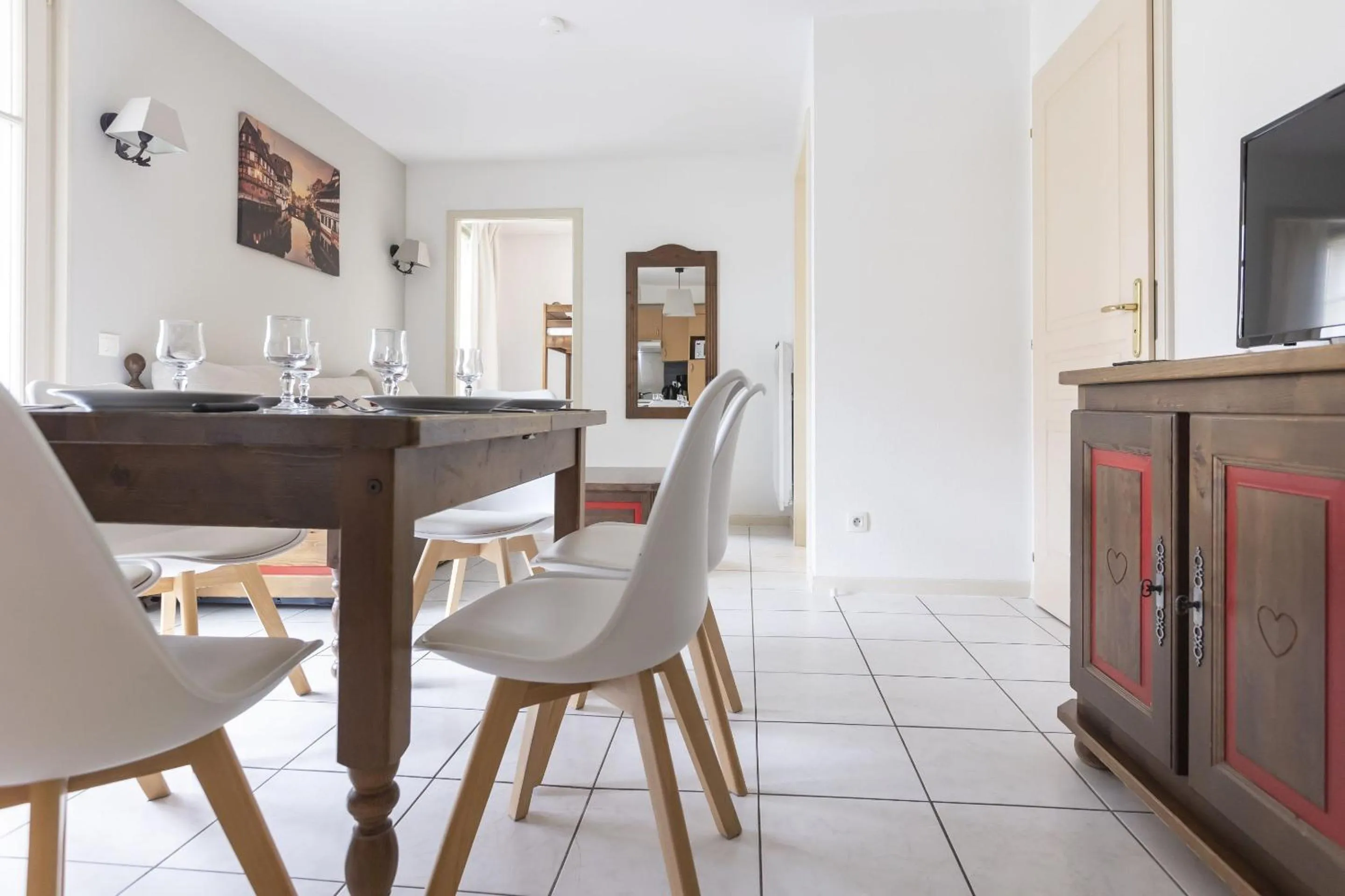 Dining area in Résidence Odalys Le Domaine des Rois