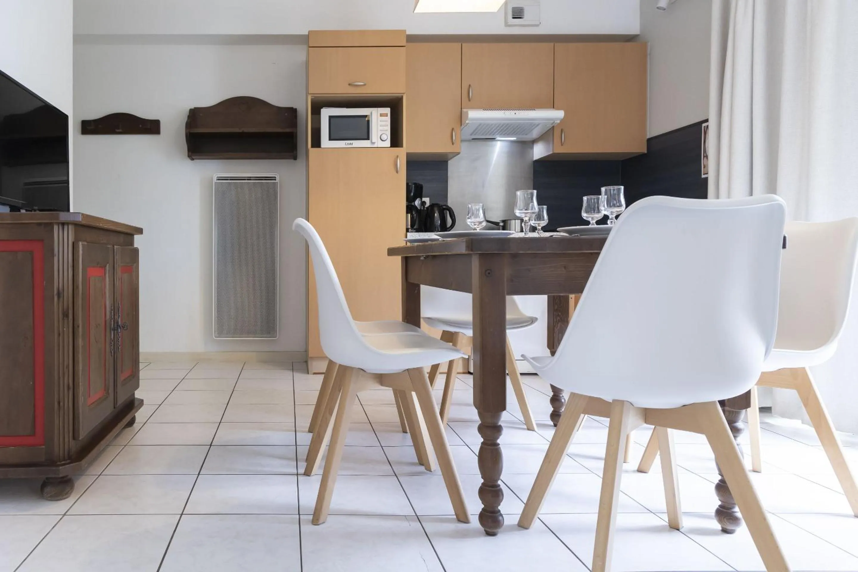 Dining area in Résidence Odalys Le Domaine des Rois