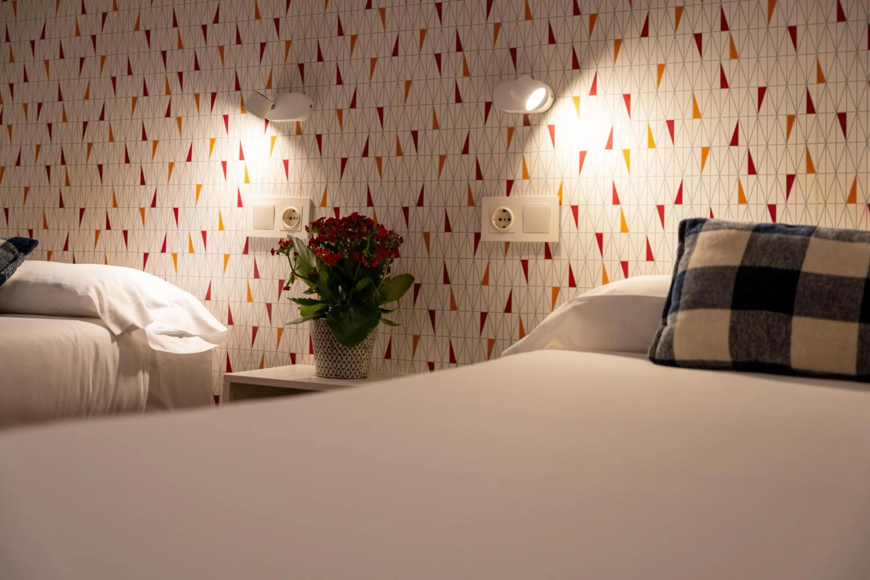 Bedroom, Bed in The Central House Barcelona Gracia