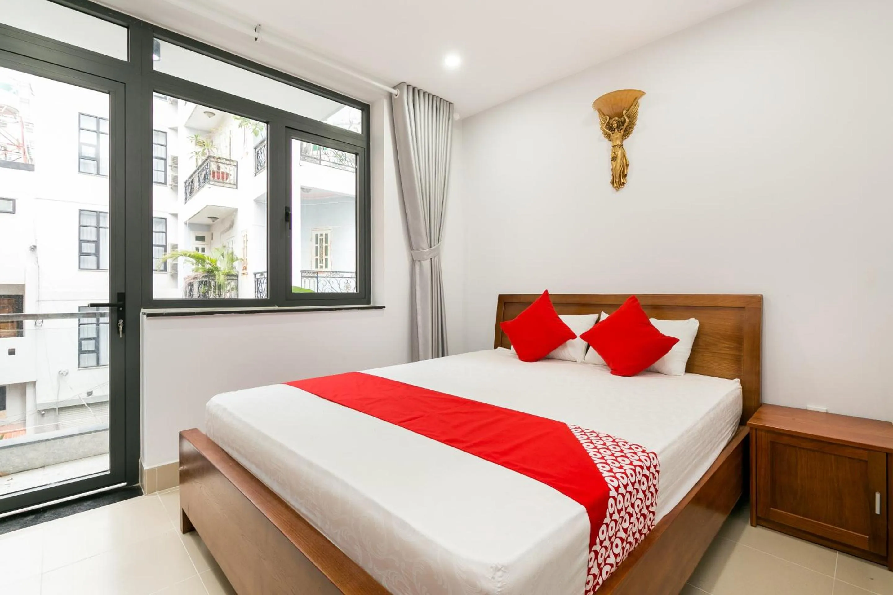 Bedroom, Bed in Super OYO 520 Friendly Homestay