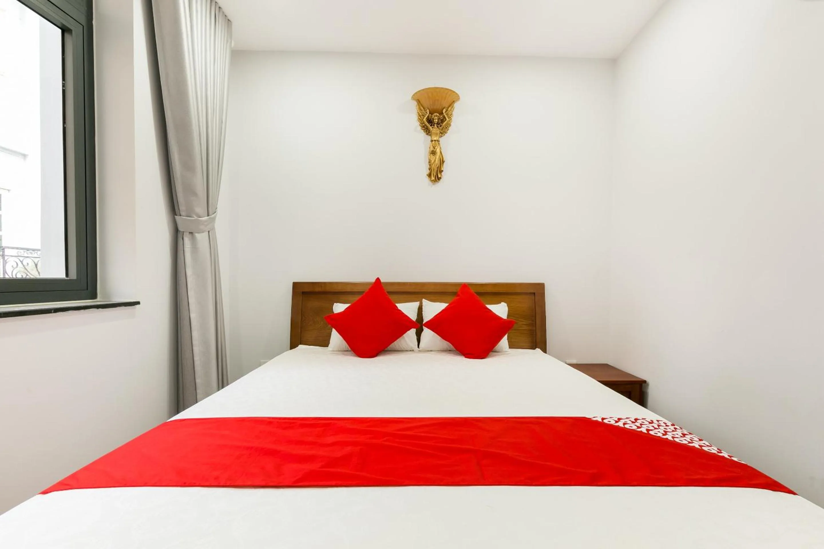 Bedroom, Bed in Super OYO 520 Friendly Homestay