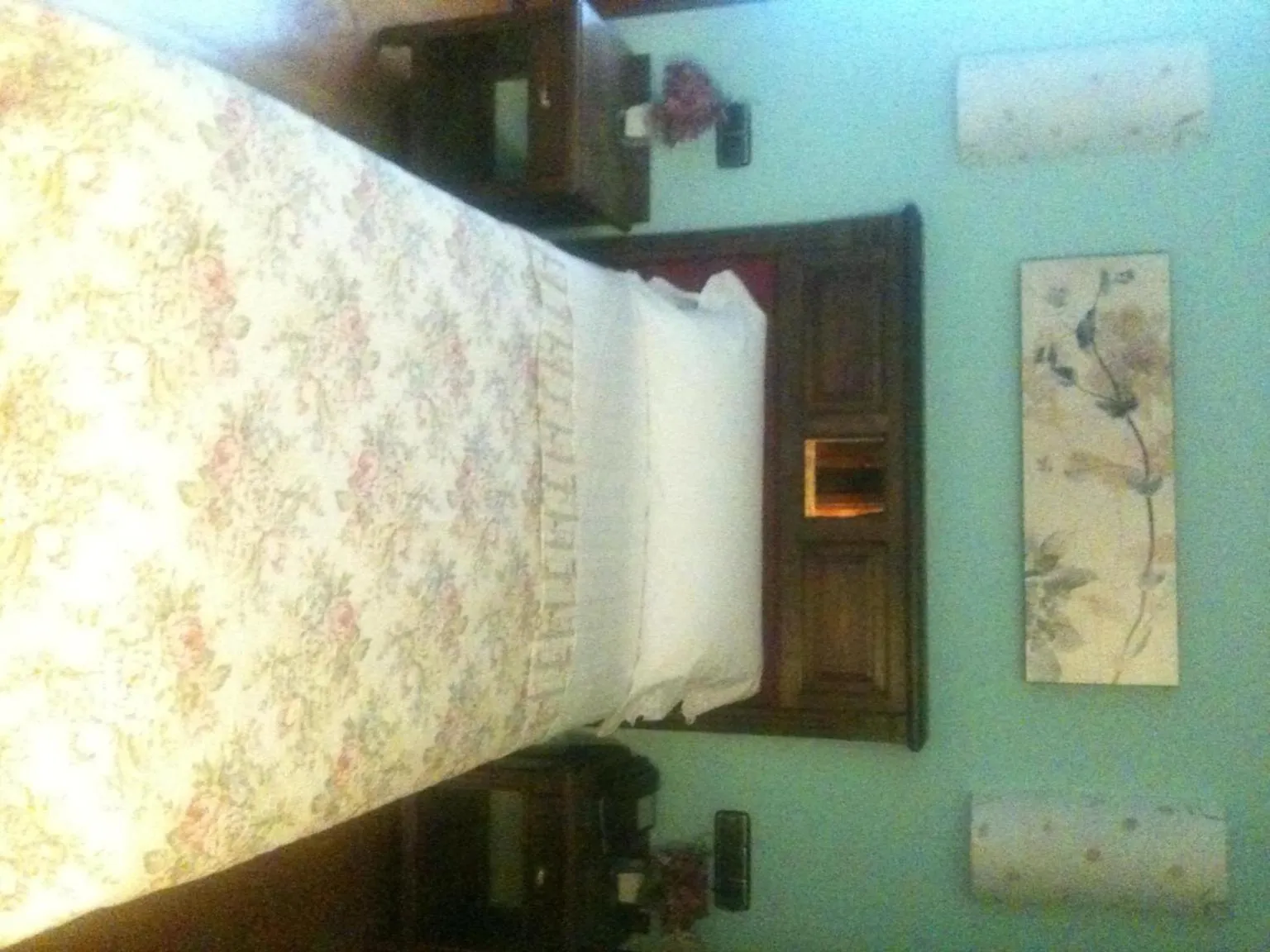 Bed in Villa Ferrera Posada Rural