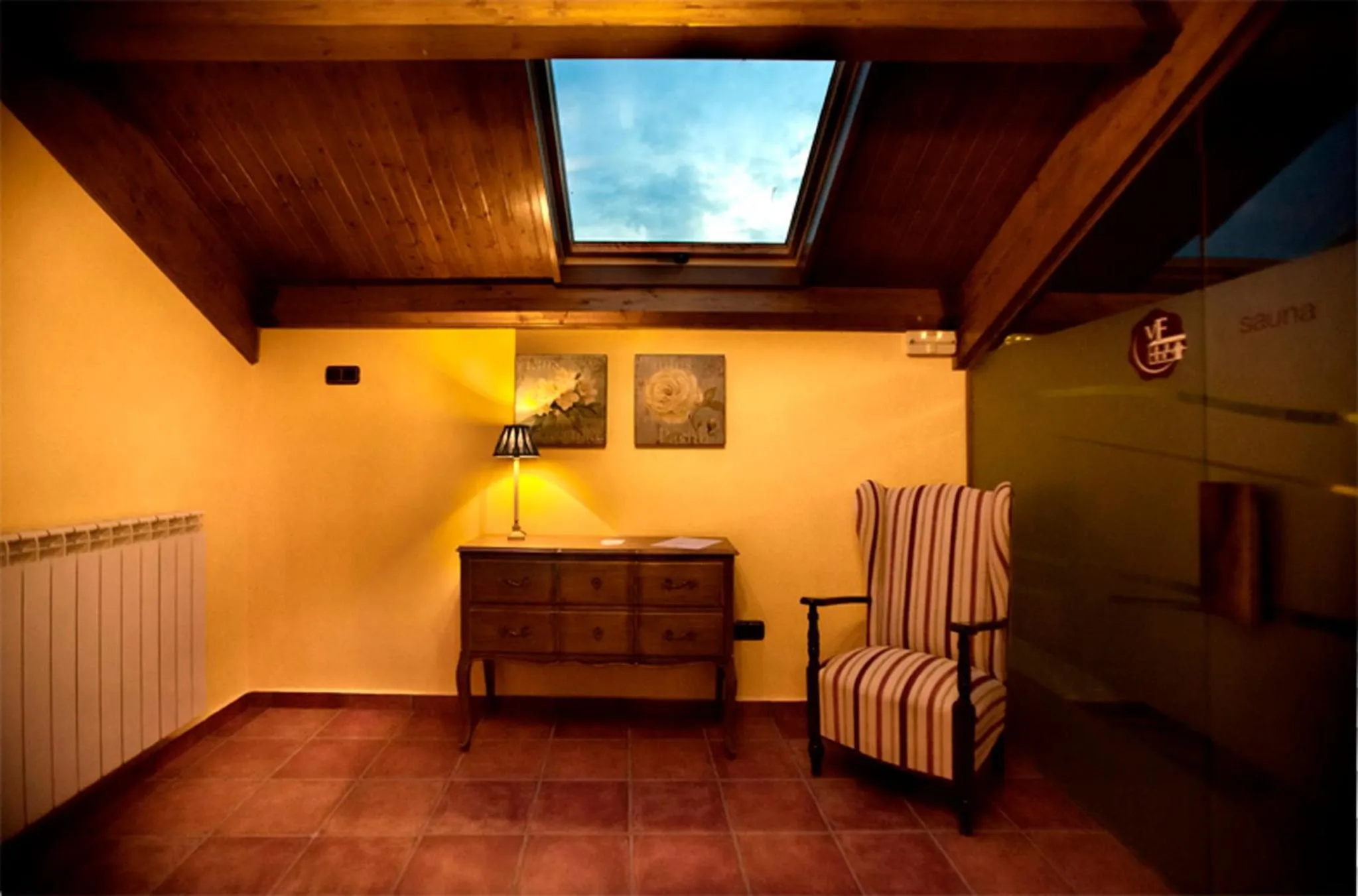 Decorative detail in Villa Ferrera Posada Rural