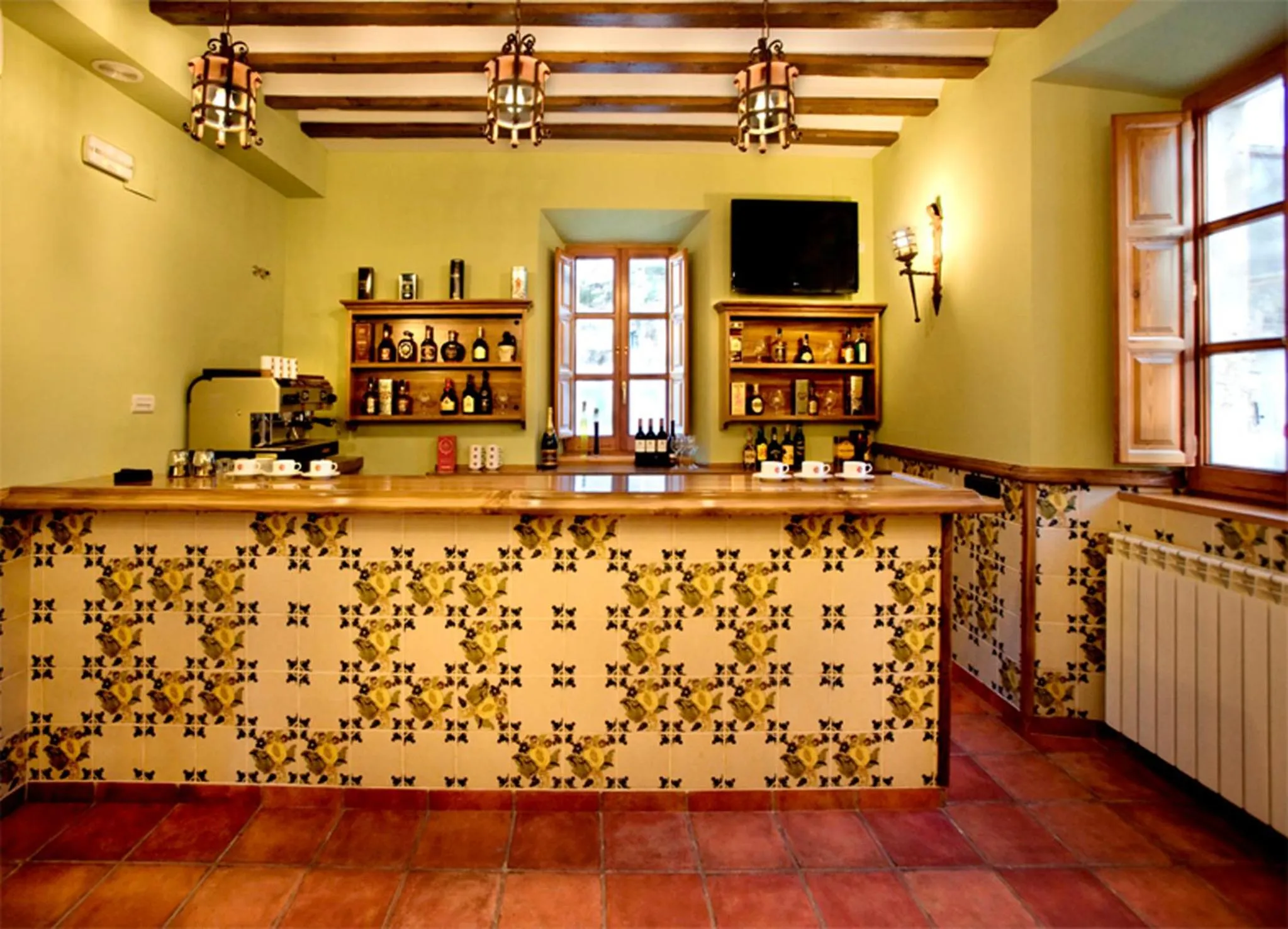 Lounge or bar in Villa Ferrera Posada Rural