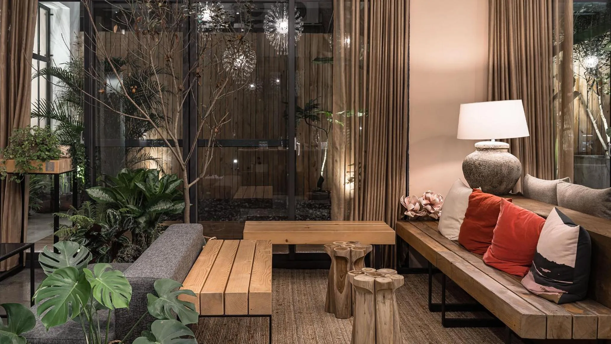 Living room in SI Hotel