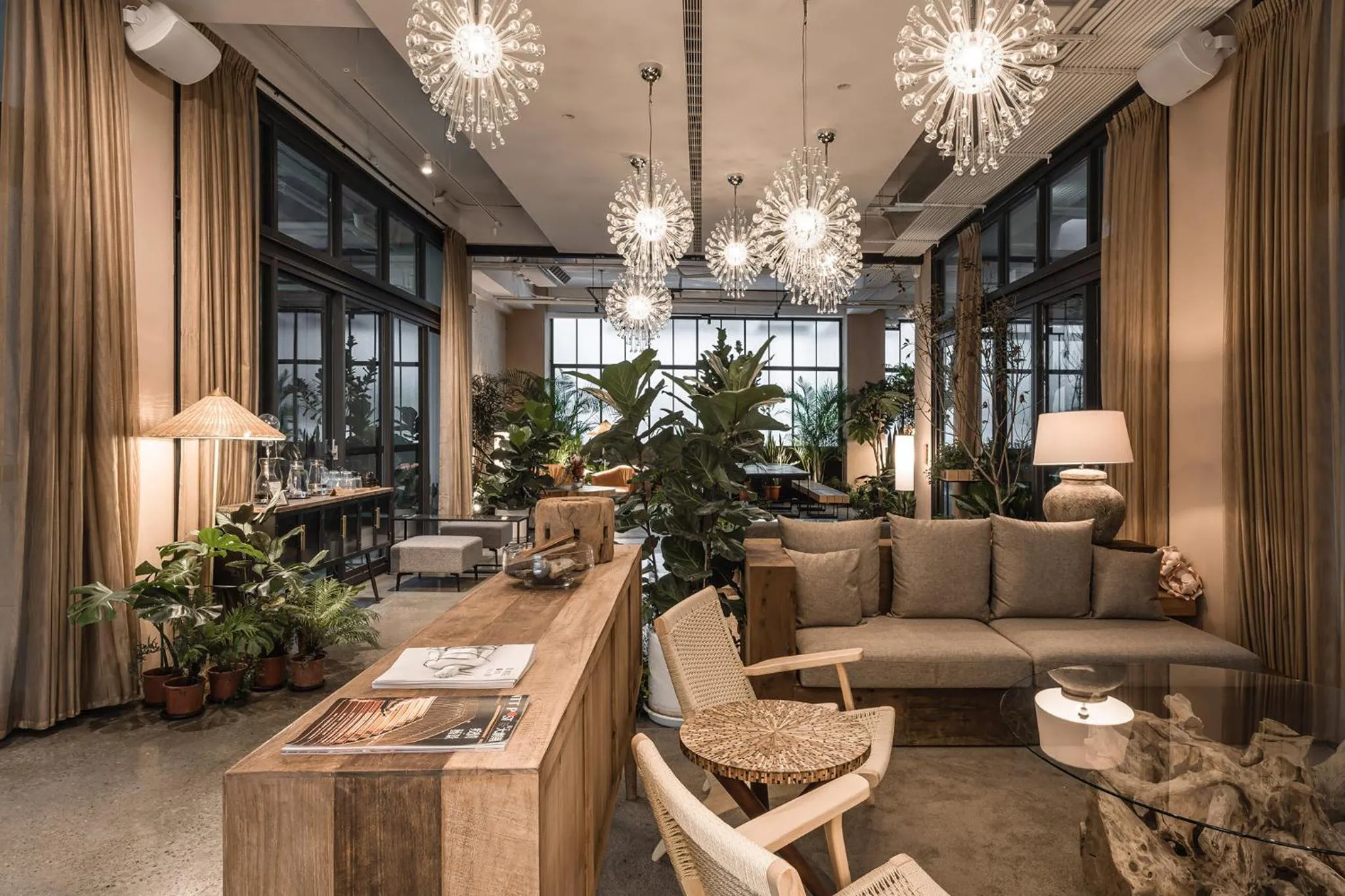 Living room in SI Hotel