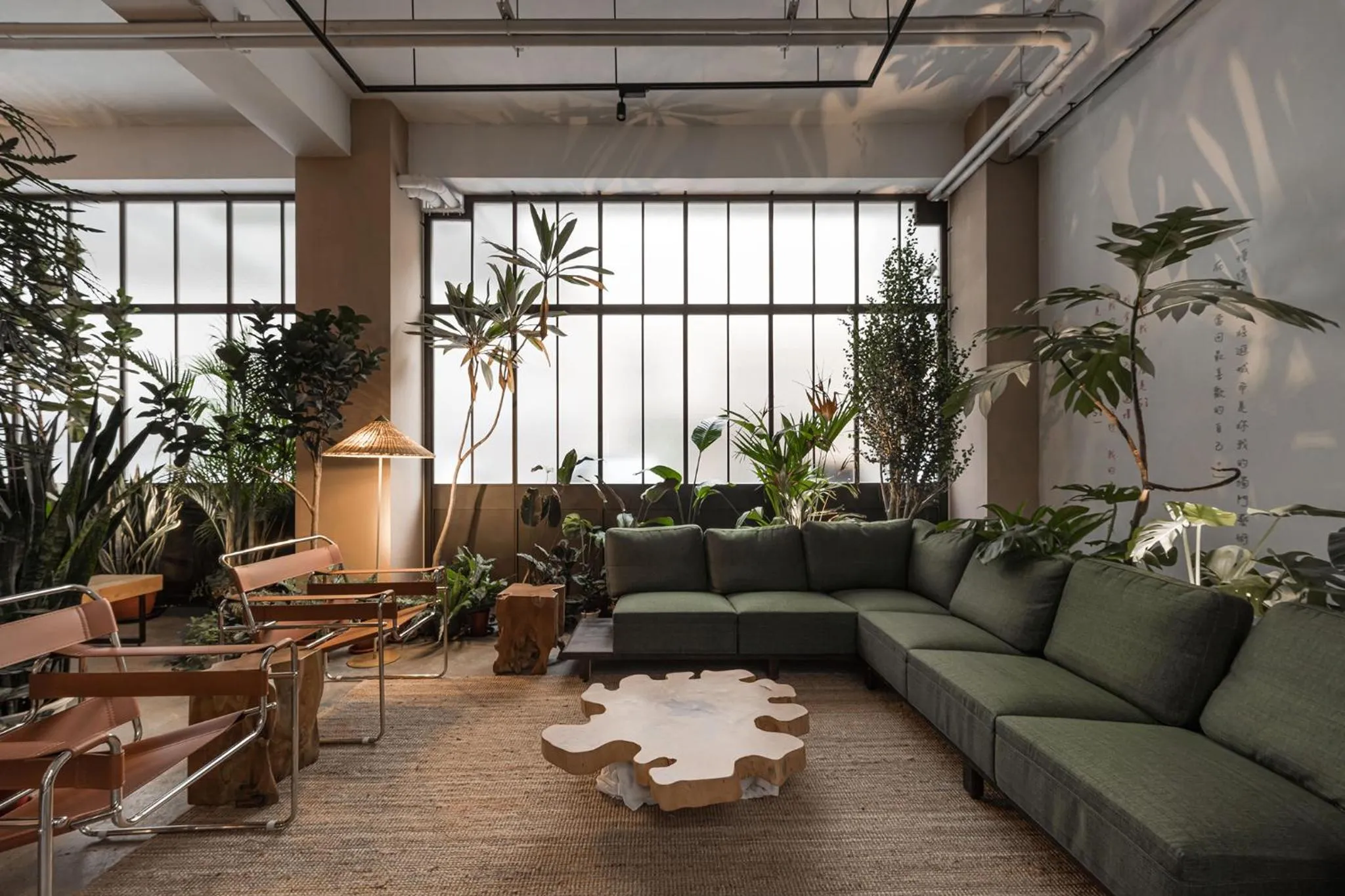 Seating area in SI Hotel