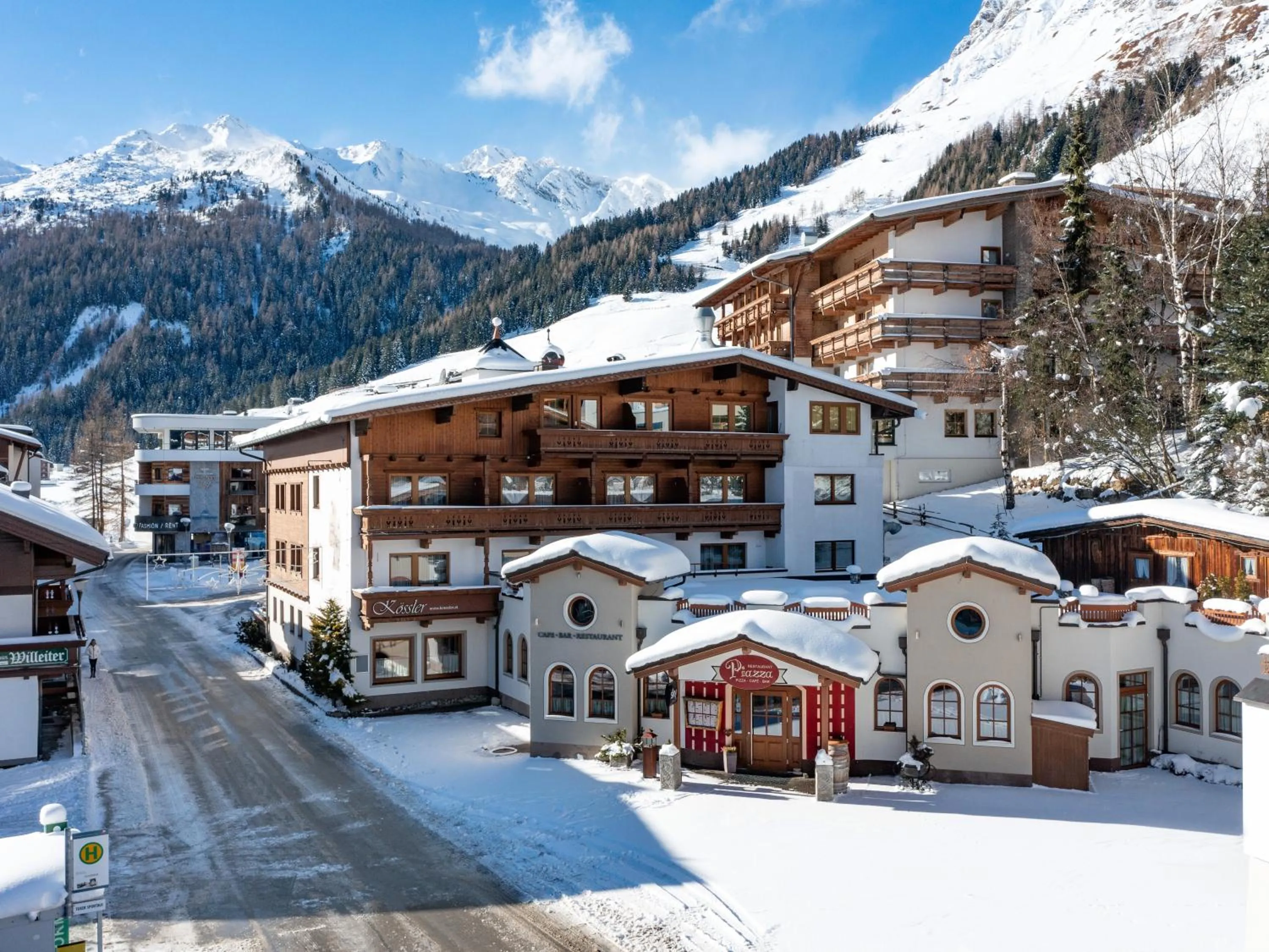 Property building in Hotel Kössler