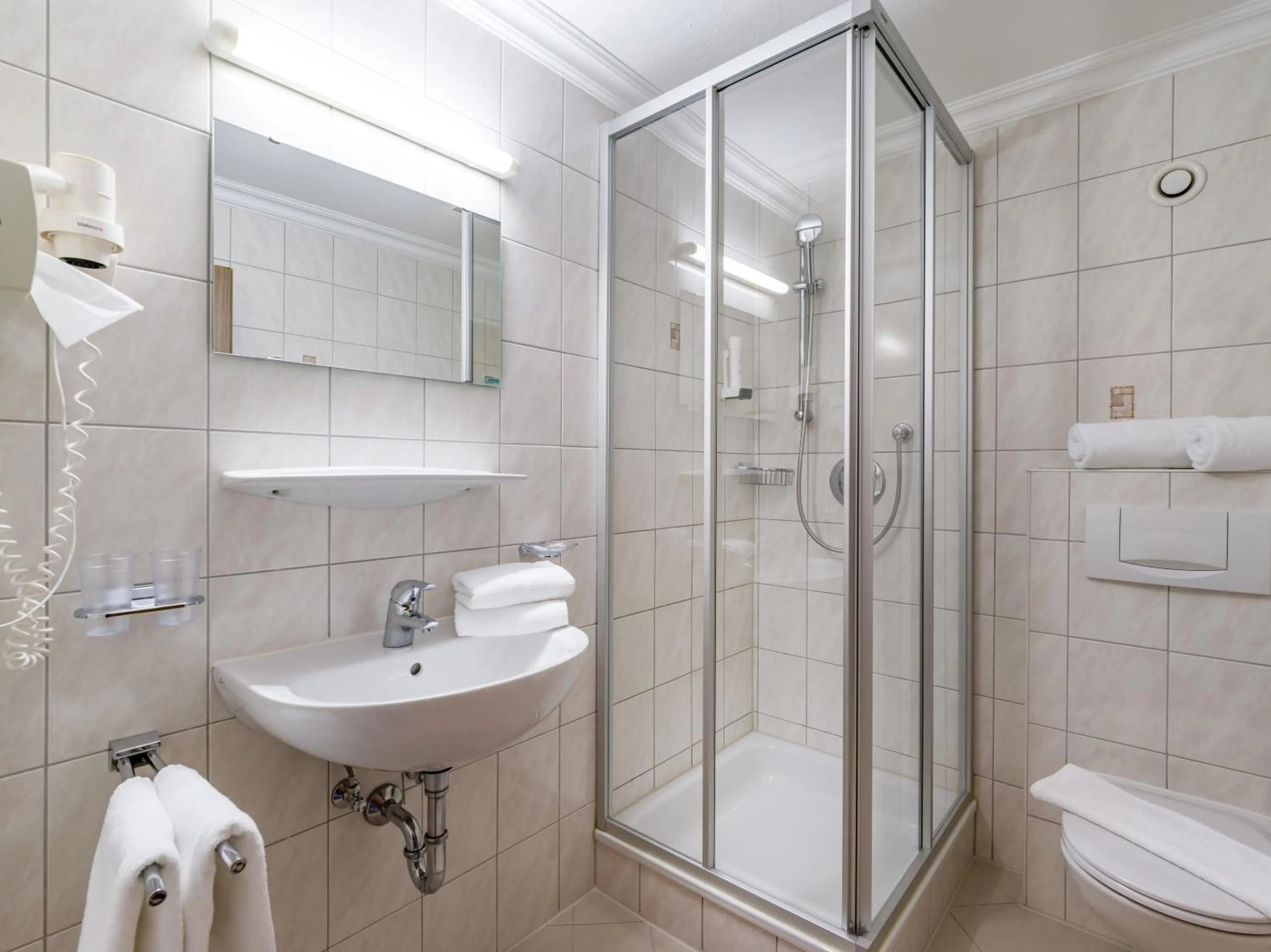 Bathroom in Hotel Kössler