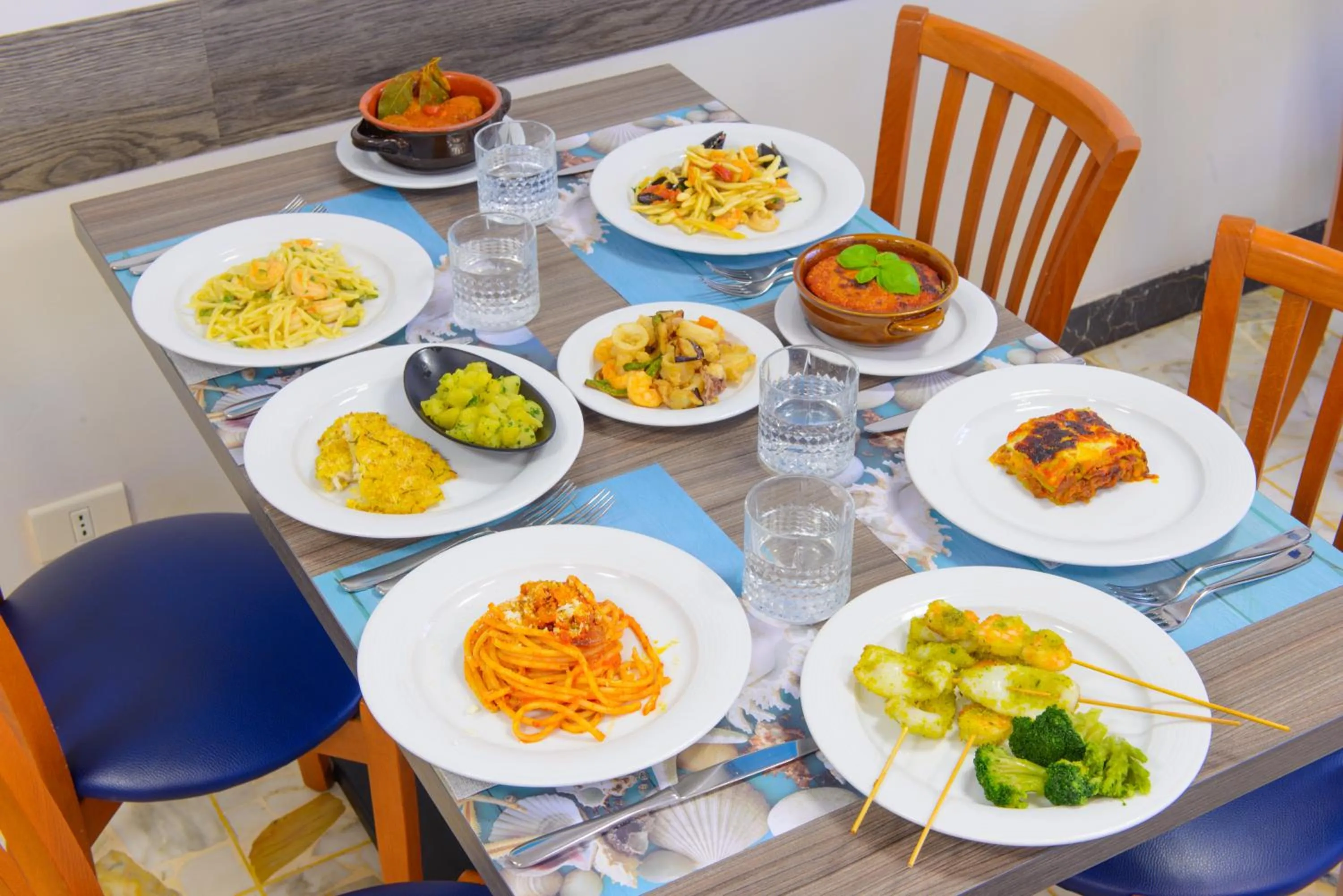 Food and drinks in Hotel San Marino