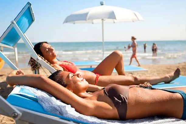 sunbed in Hotel San Marino