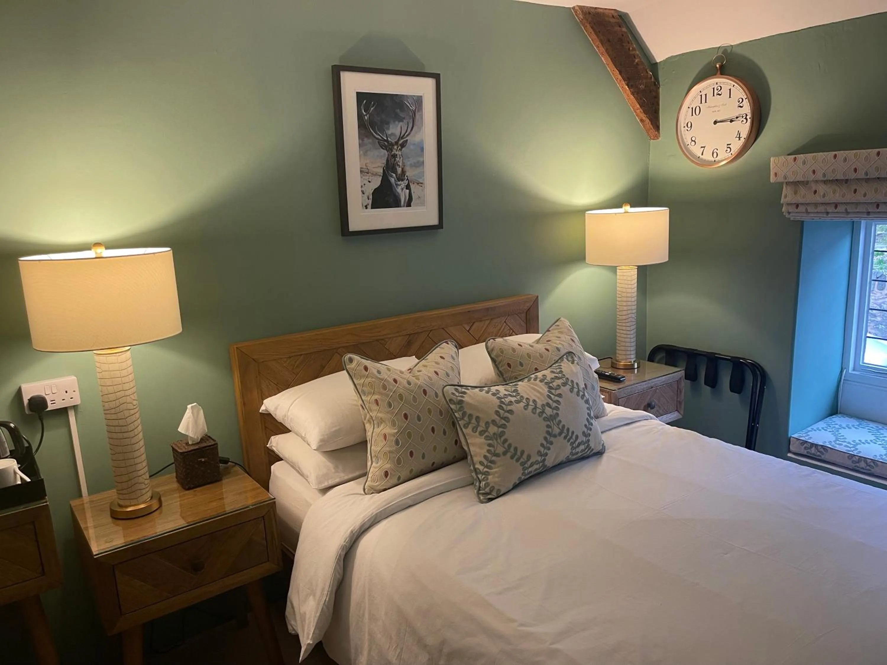 Bedroom, Bed in Myrtle Cottage B&B
