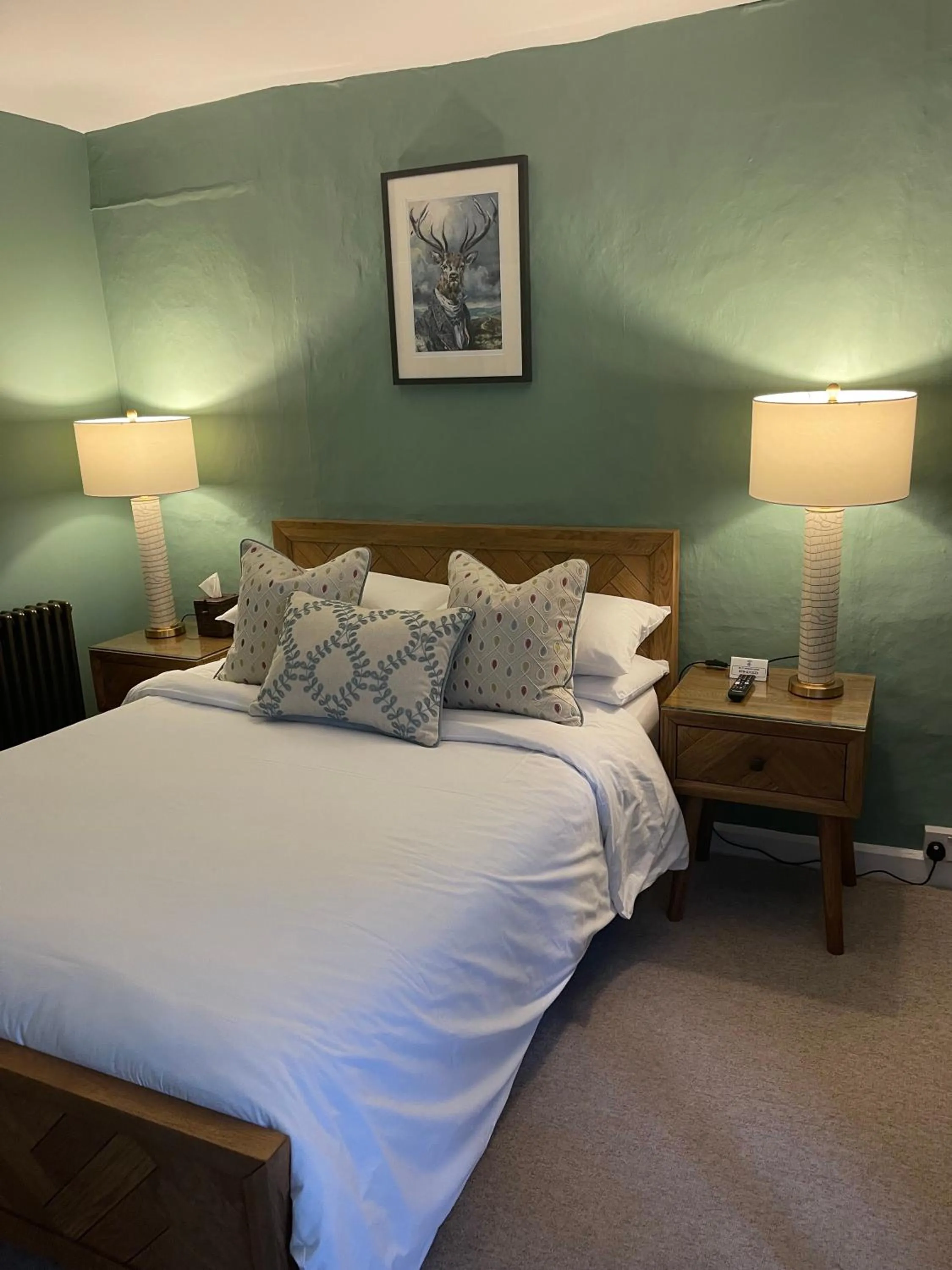 Bedroom, Bed in Myrtle Cottage B&B