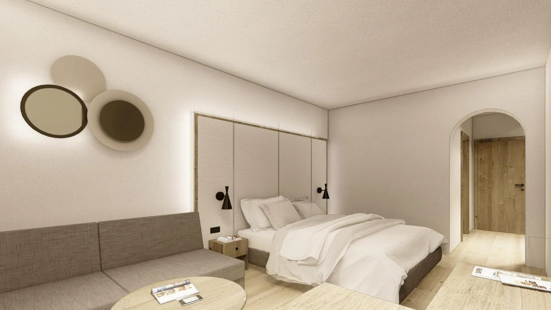 Photo of the whole room, Bed in Hotel Central