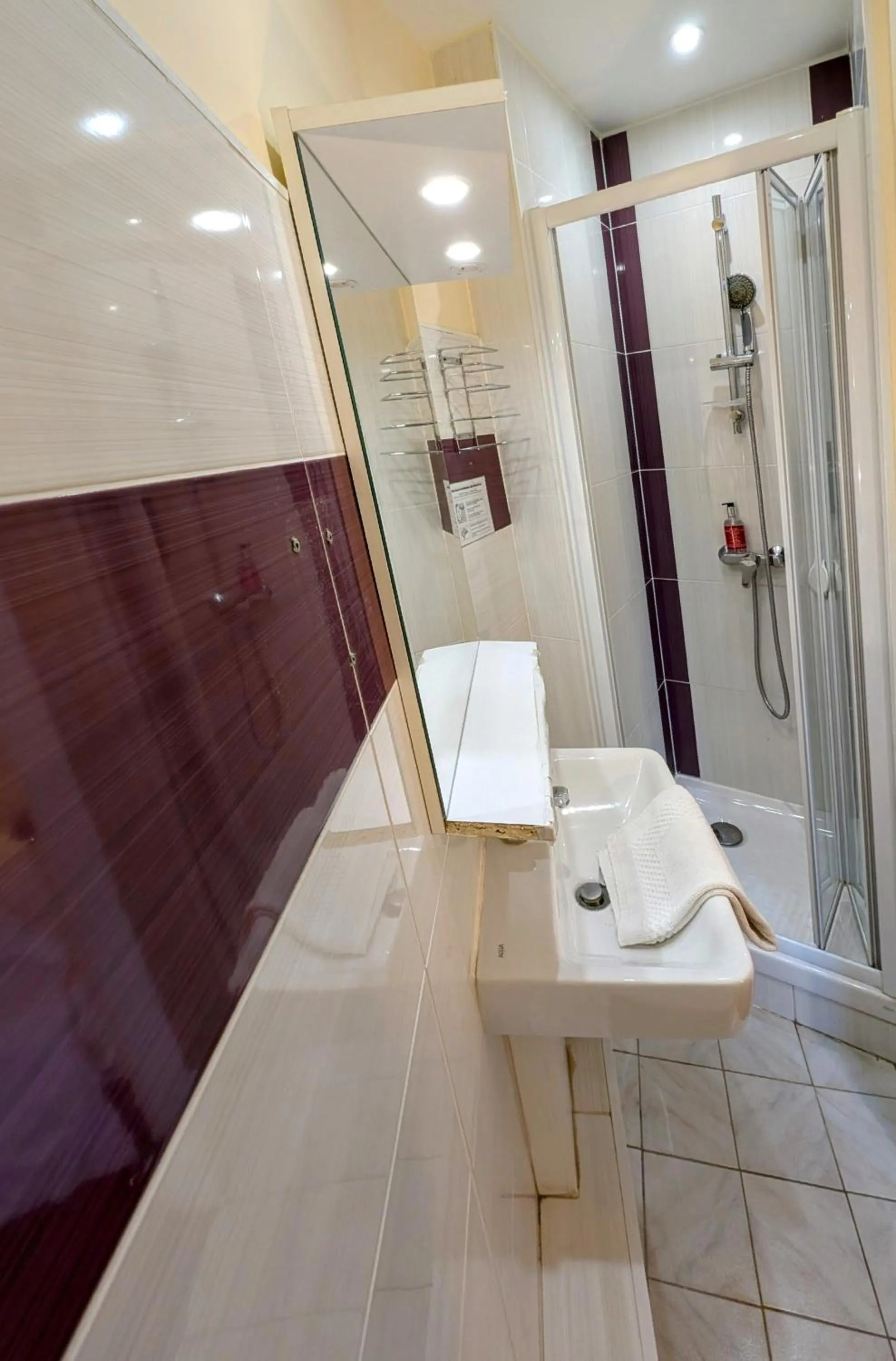 Bathroom in Hotel Iena