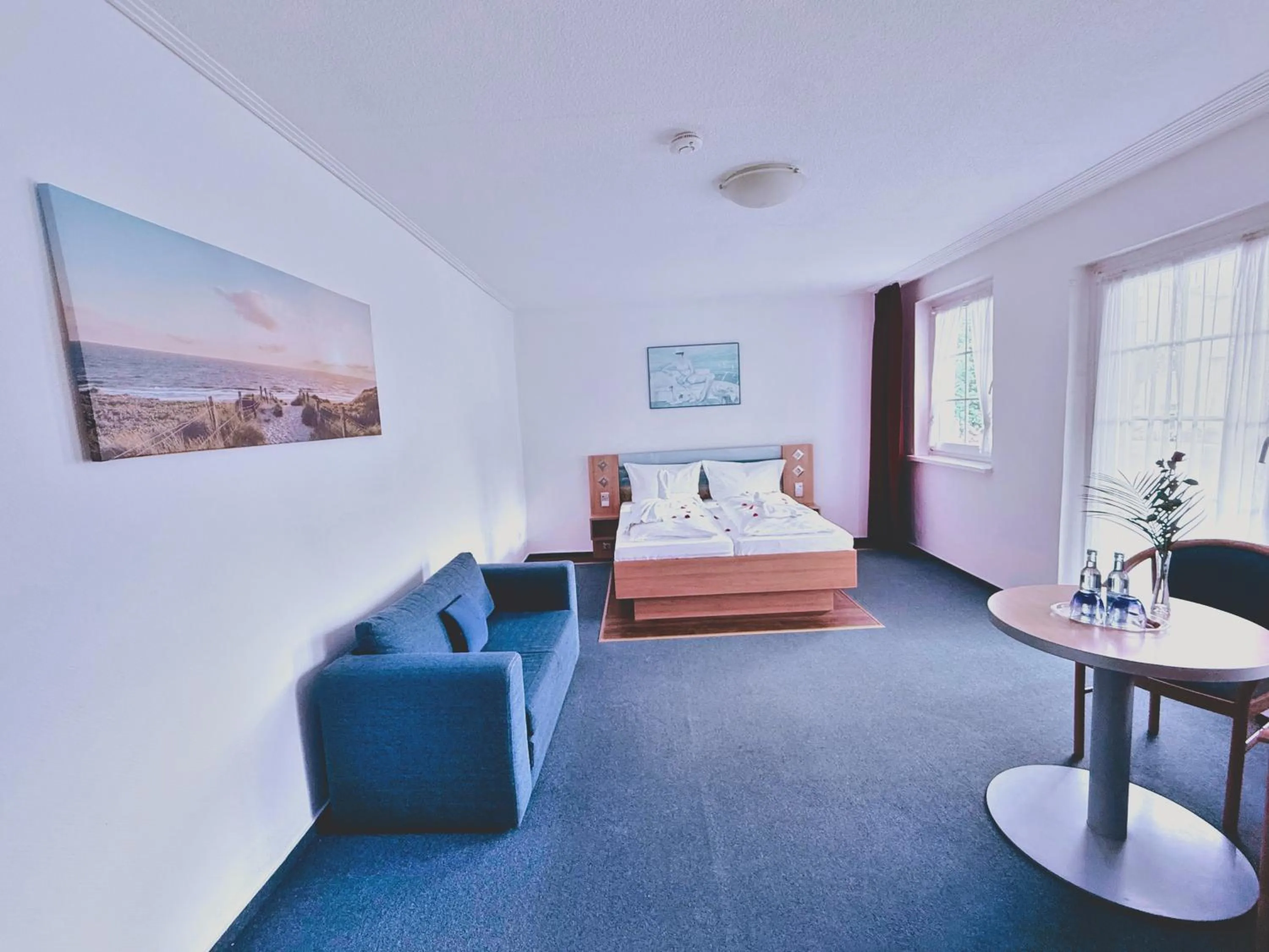 Bed in Hotel Granitz