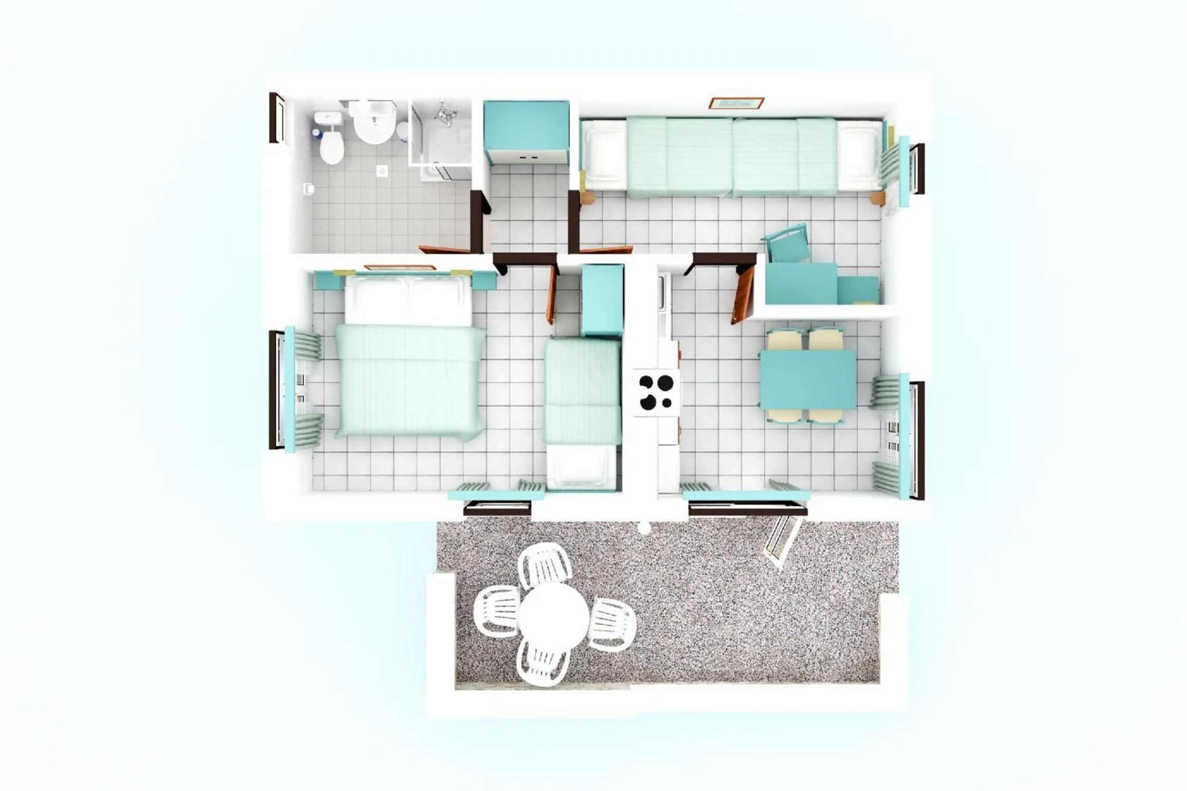 Photo of the whole room in Apartments Astra