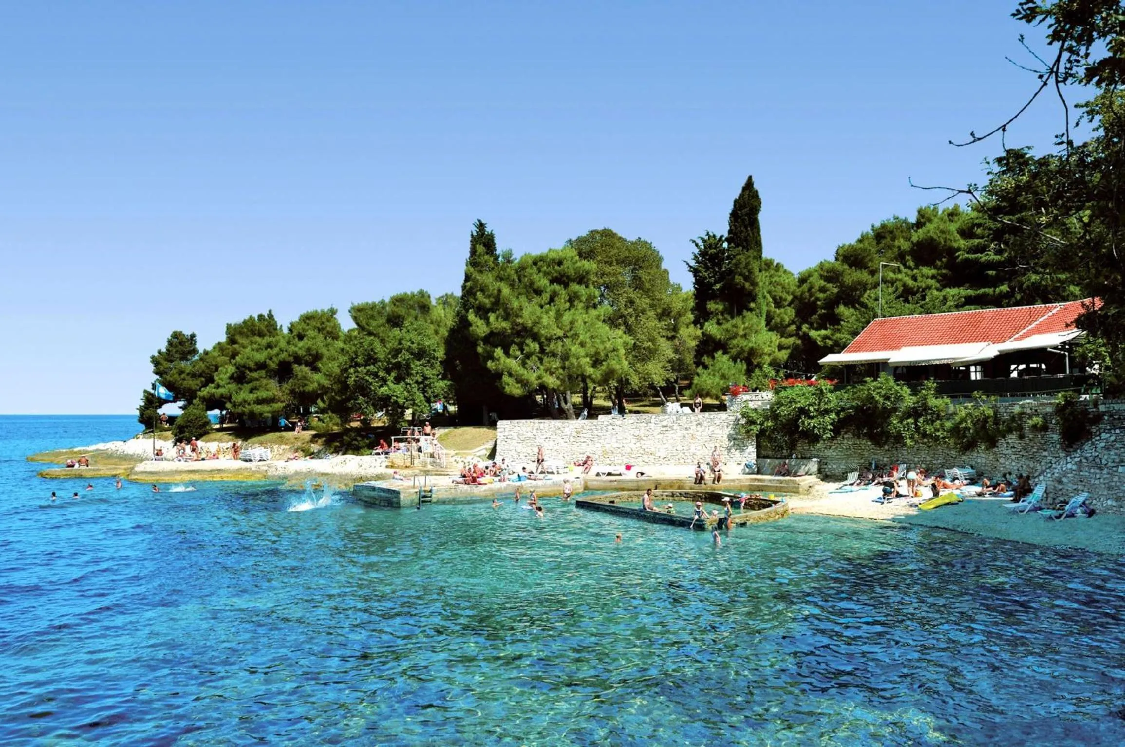 View (from property/room) in Apartments Bellevue Plava Laguna