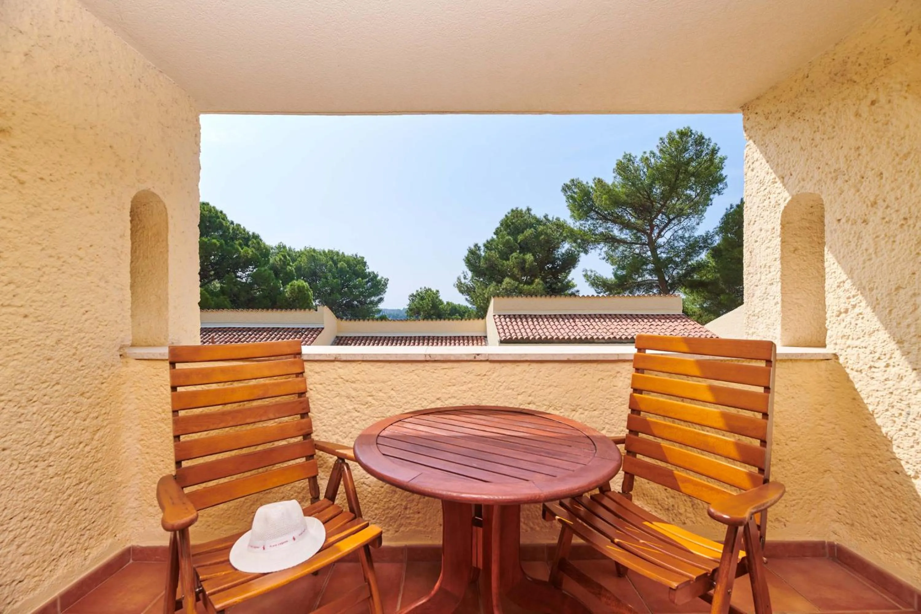 Balcony/Terrace in Apartments Bellevue Plava Laguna