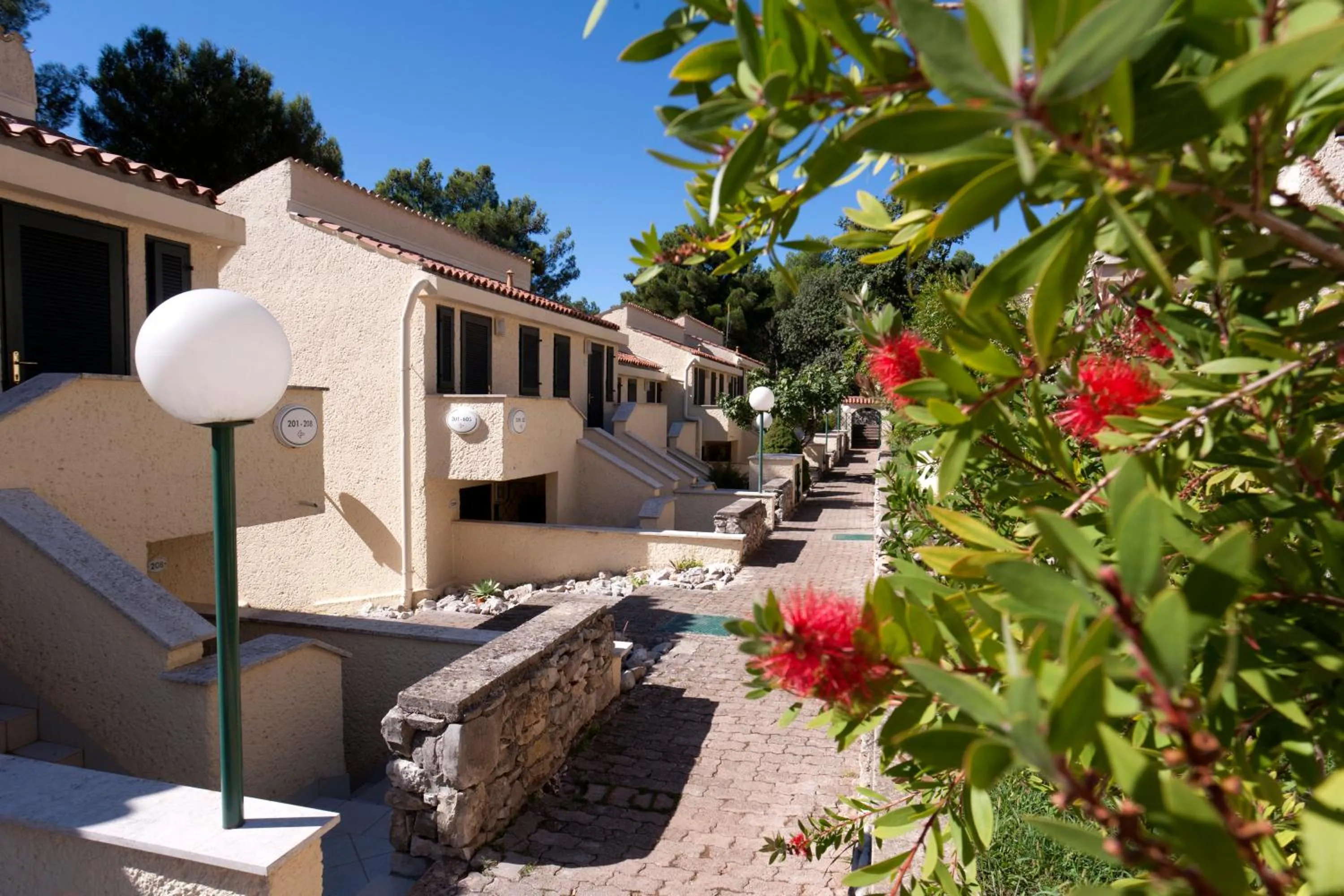 Facade/entrance in Apartments Bellevue Plava Laguna