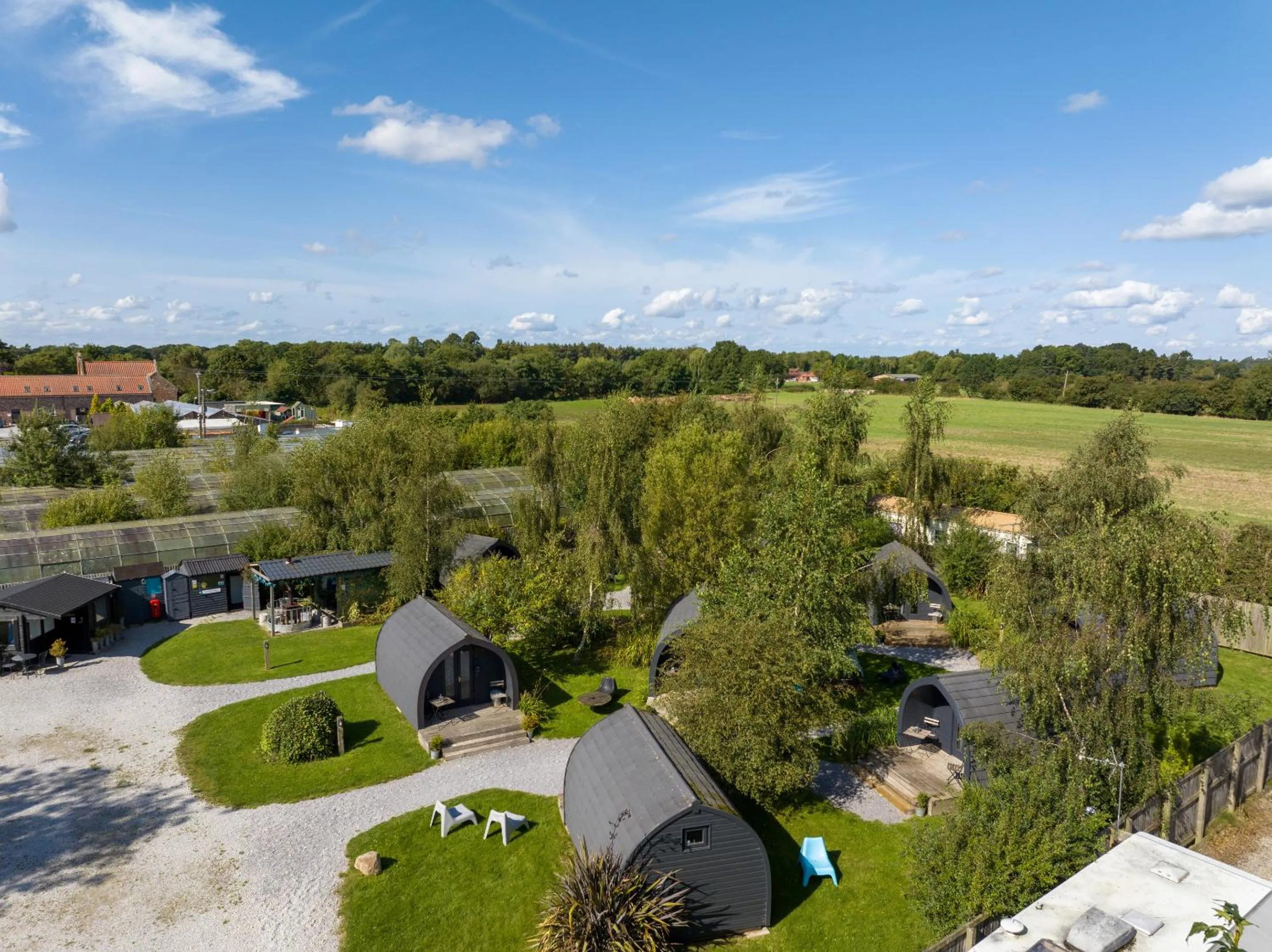 Property building in The Little Hide - Adult Only Camping Pods