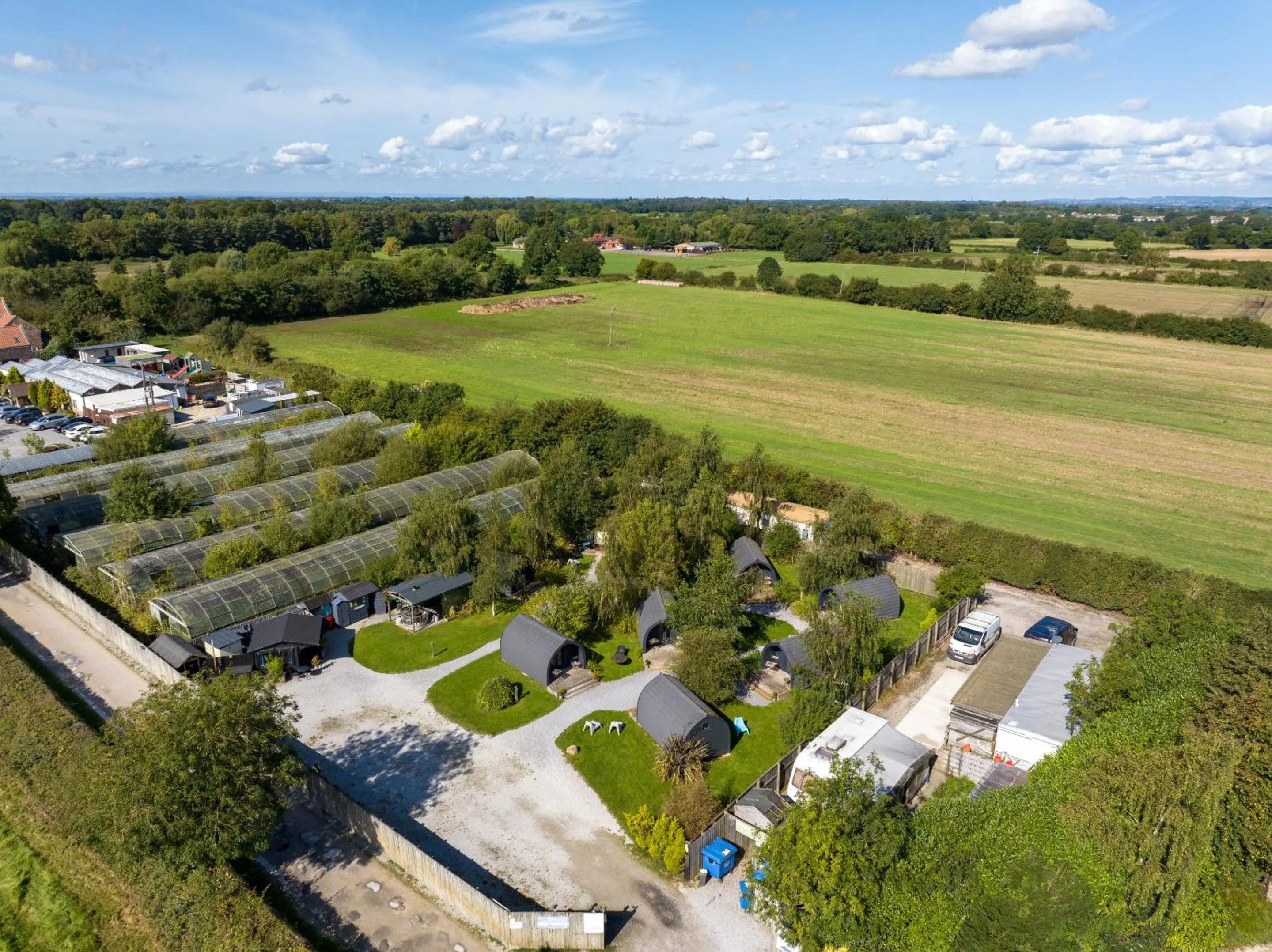 Property building in The Little Hide - Adult Only Camping Pods