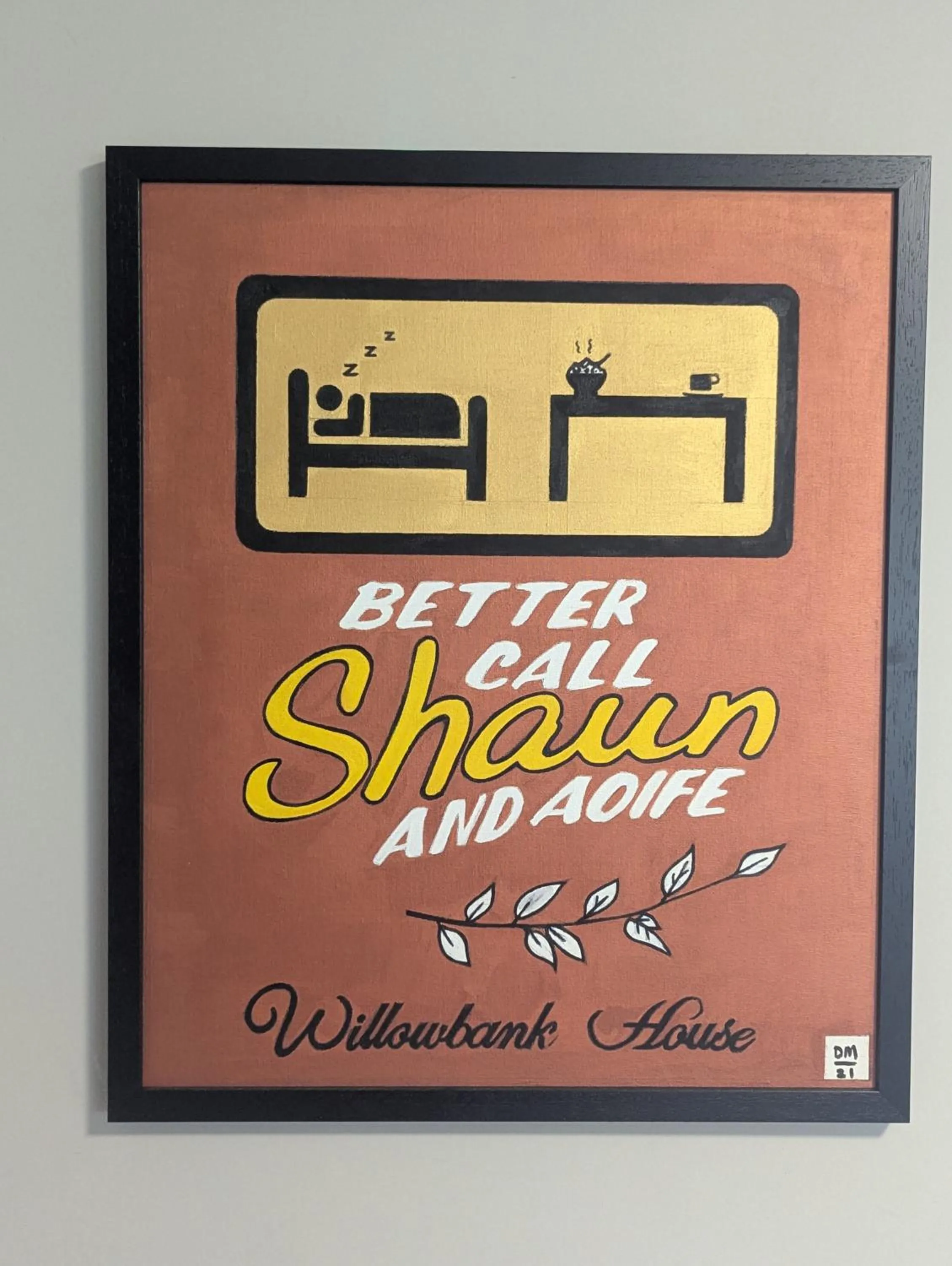 Lobby or reception in Willowbank House