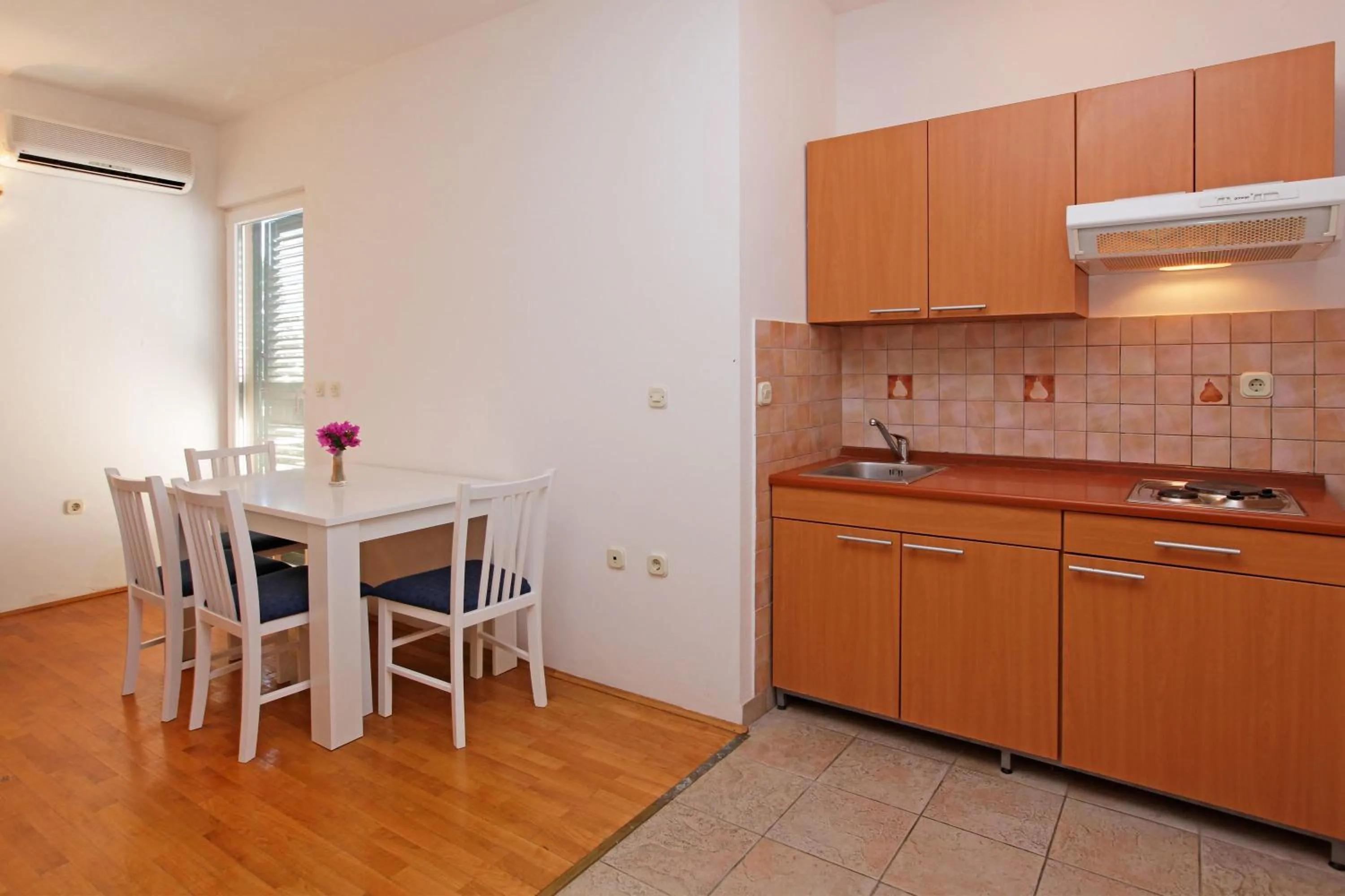 Kitchen or kitchenette in Apartments Vala