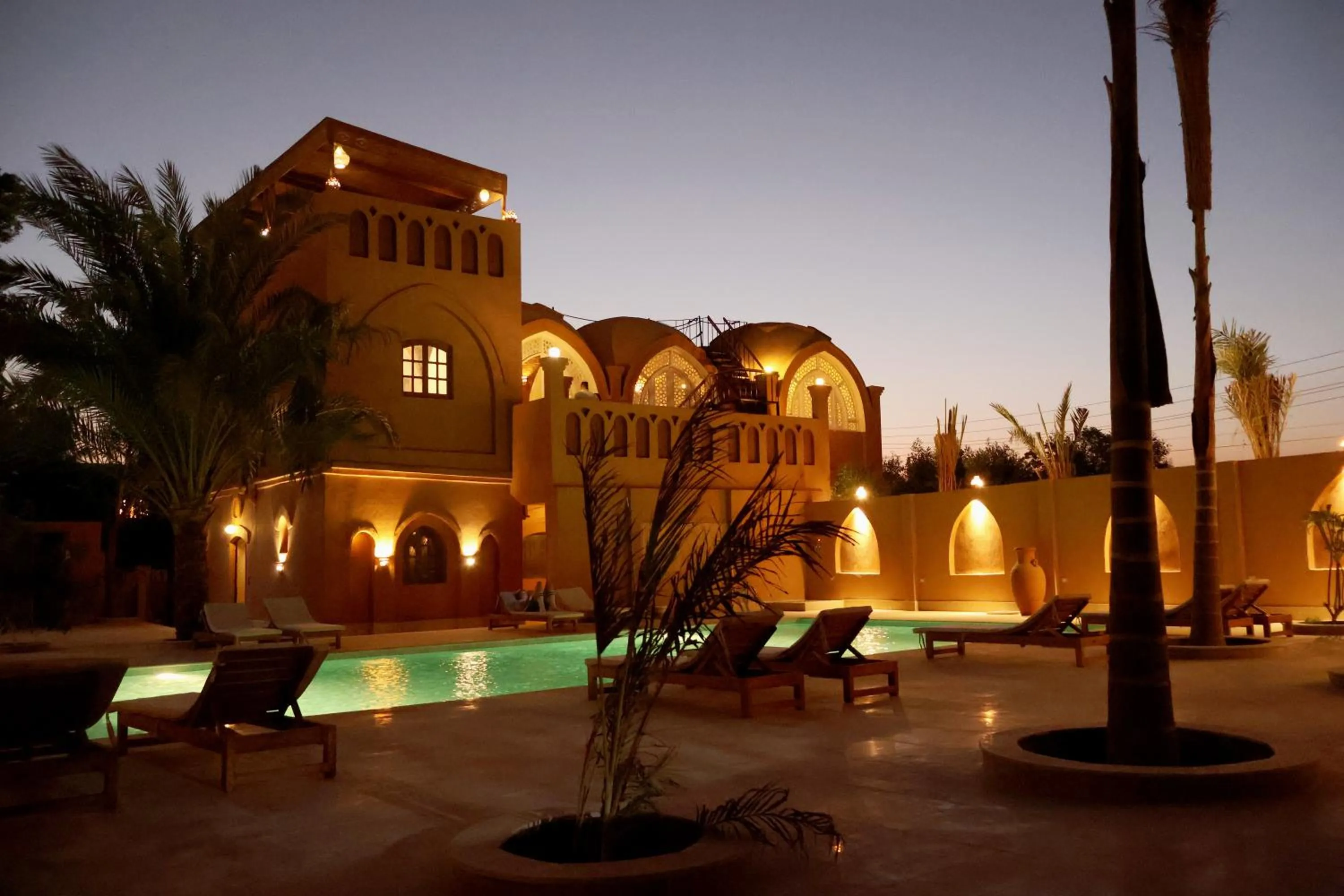 Swimming pool in Malkata House - Boutique hotel and restaurant