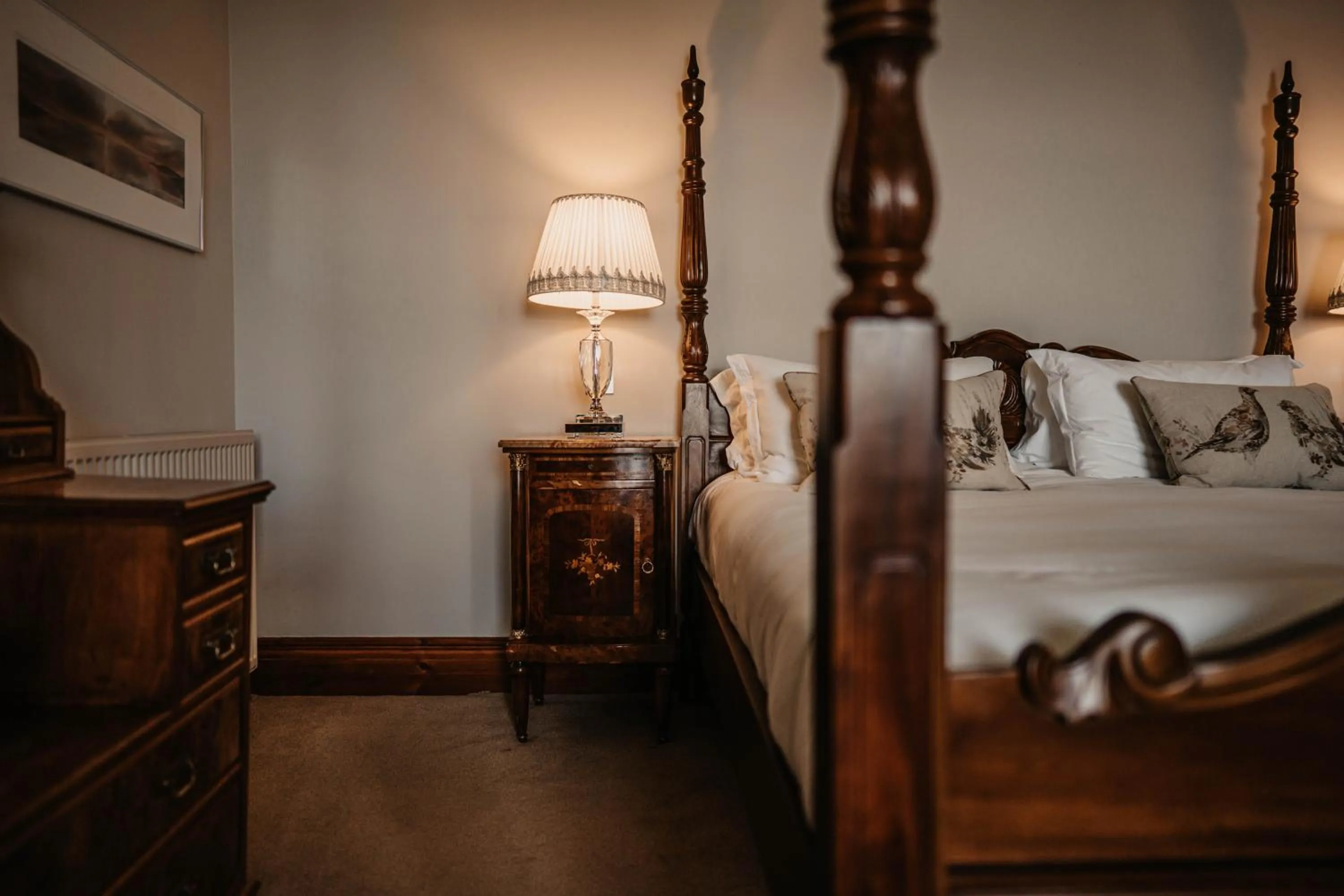 Bed in Shieldaig Lodge Hotel