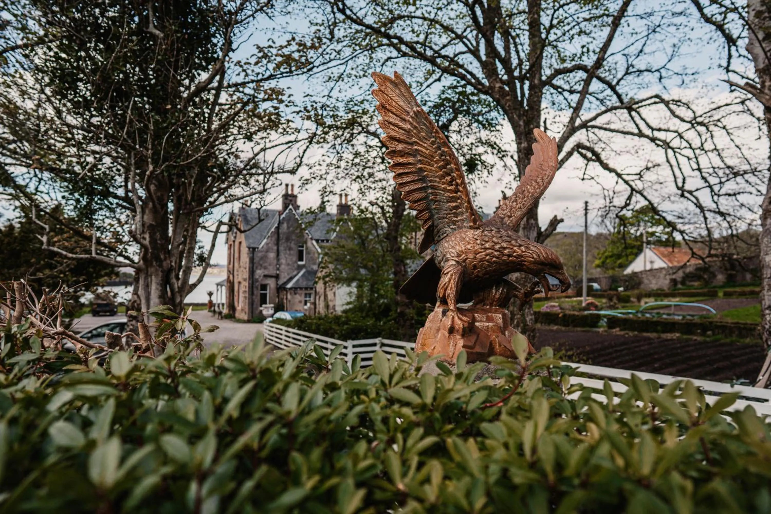 Property building in Shieldaig Lodge Hotel