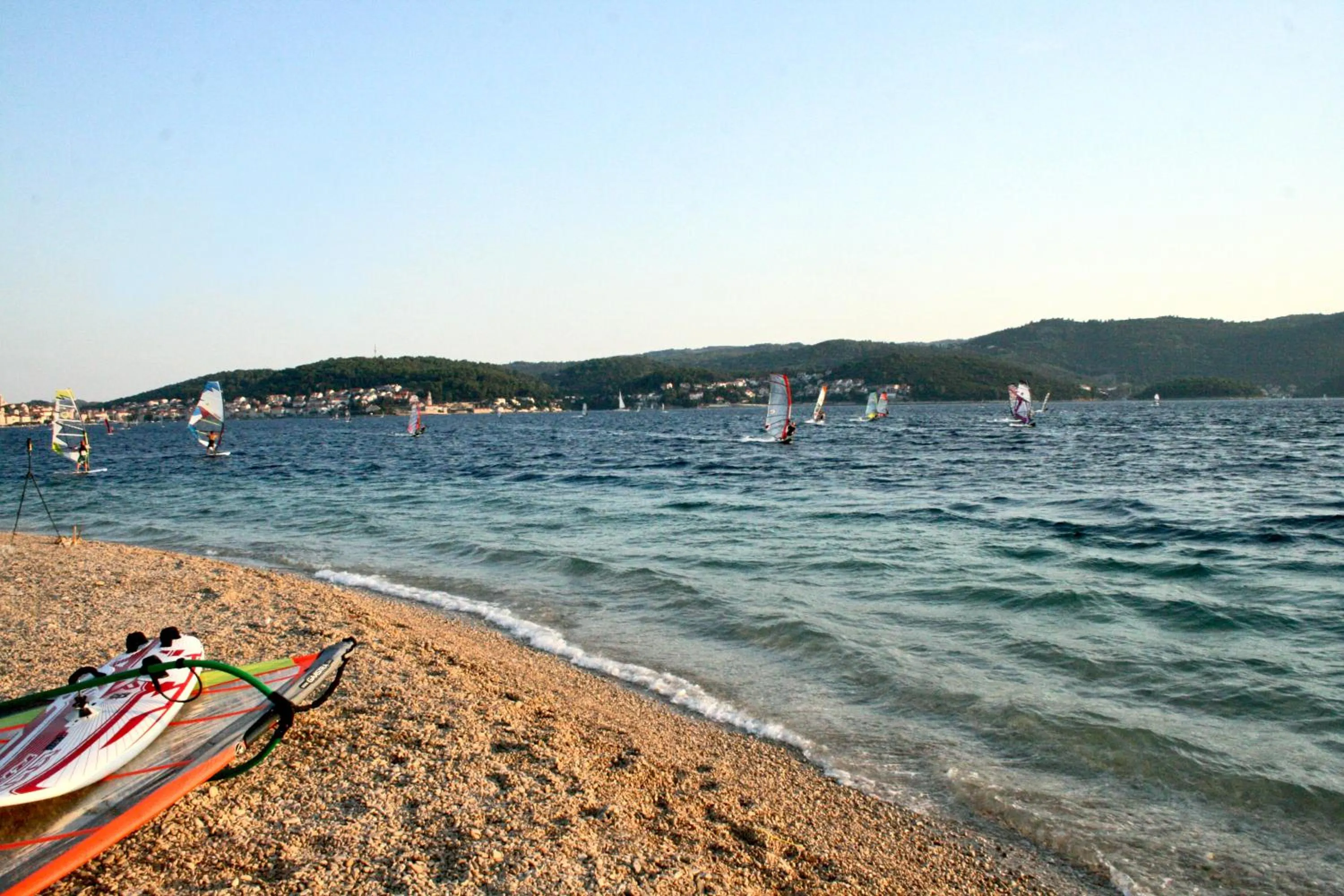 Beach in Mobile Homes Camp Perna - Adriatic Kampovi
