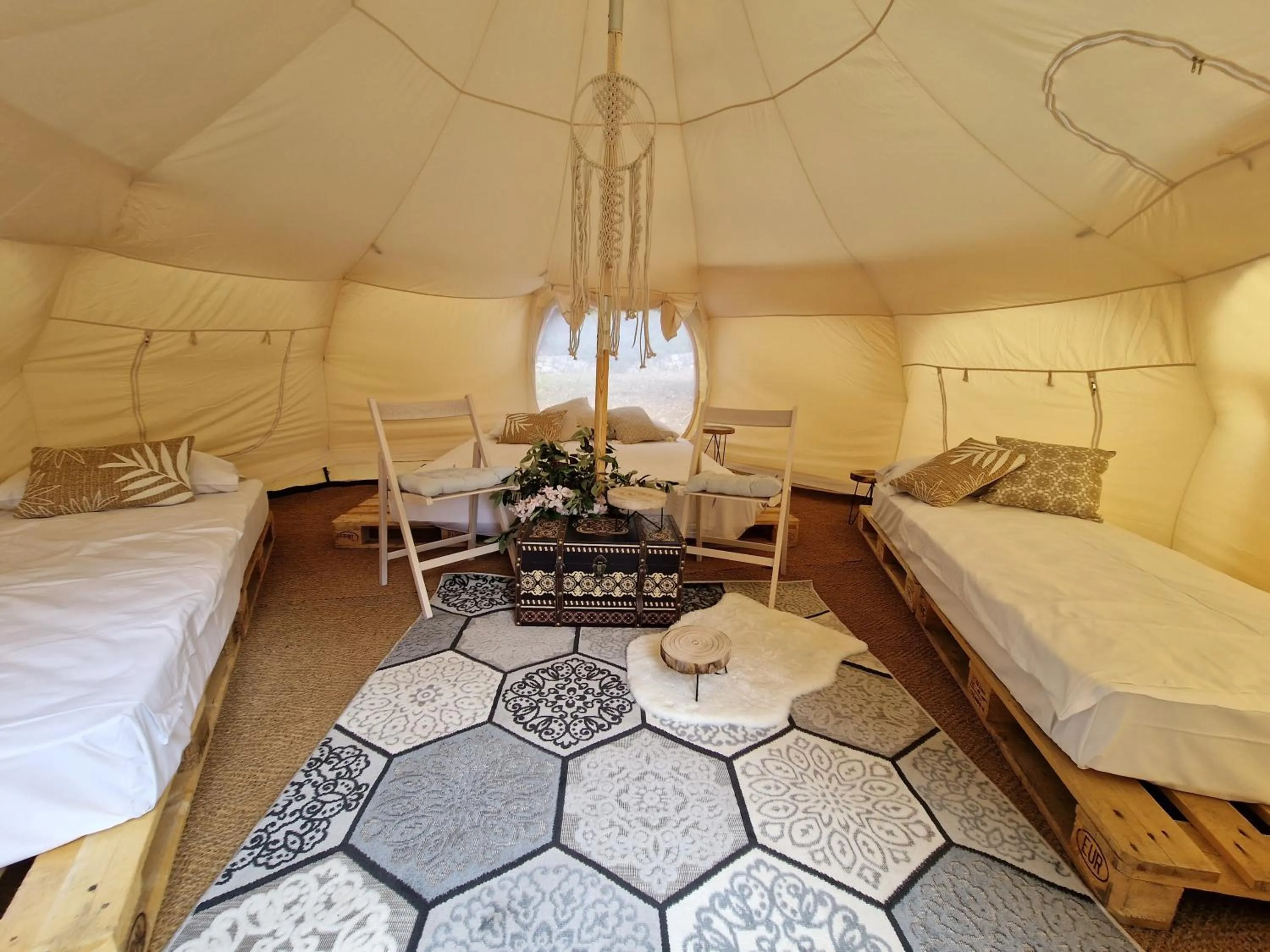 Photo of the whole room, Bed in Mobile Homes Camp Perna - Adriatic Kampovi