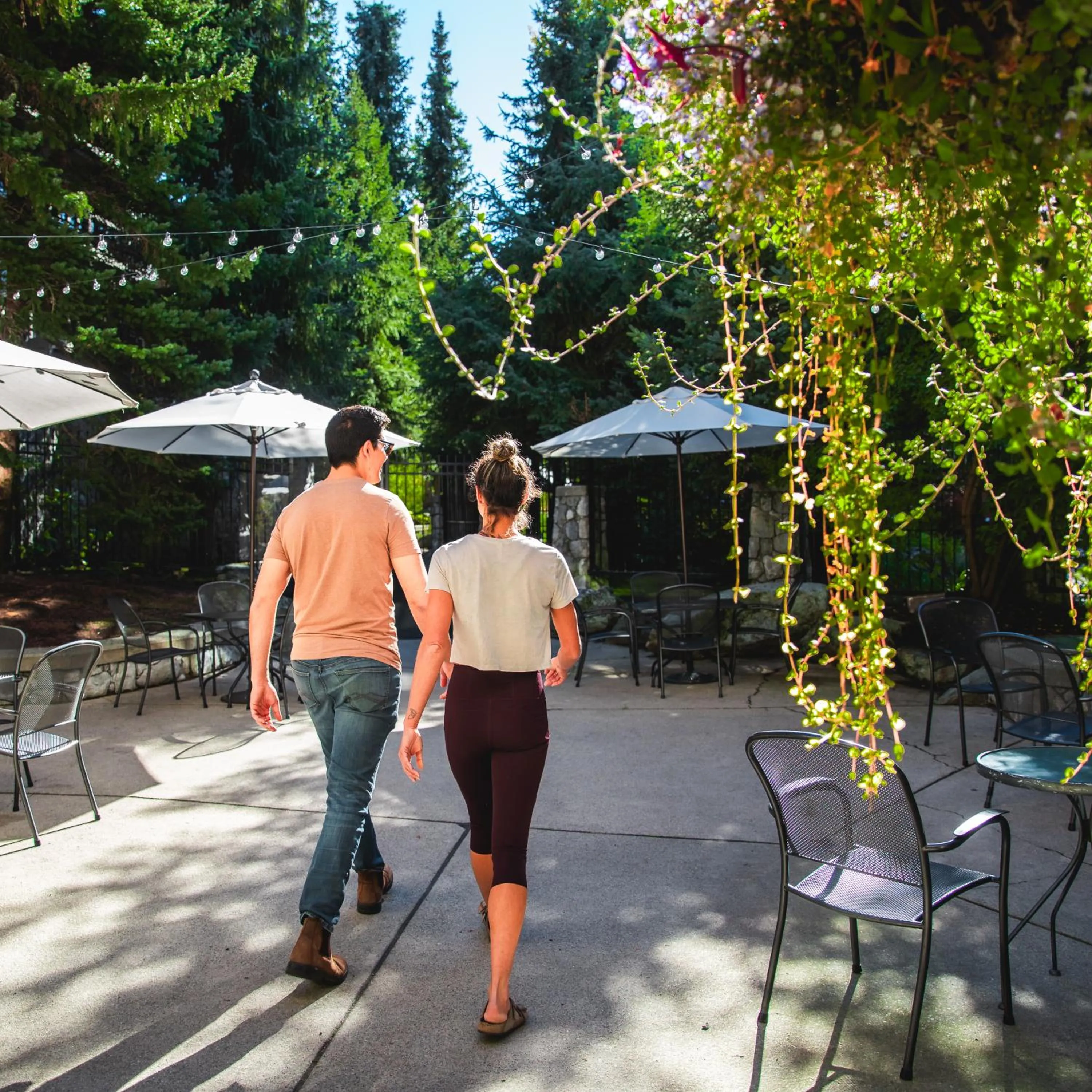 Seating area in Blackcomb Springs Suites by CLIQUE