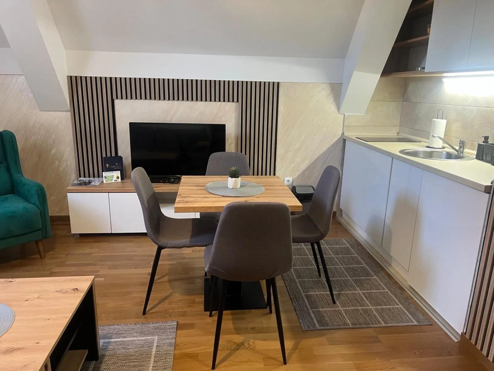 Dining area in All Seasons Residence