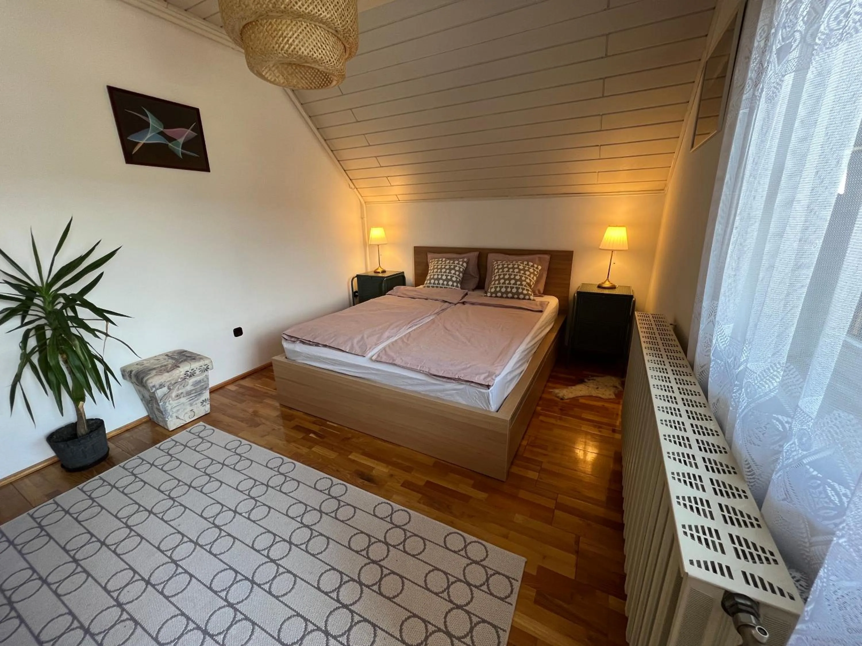 Bed in Molnár Vendégház