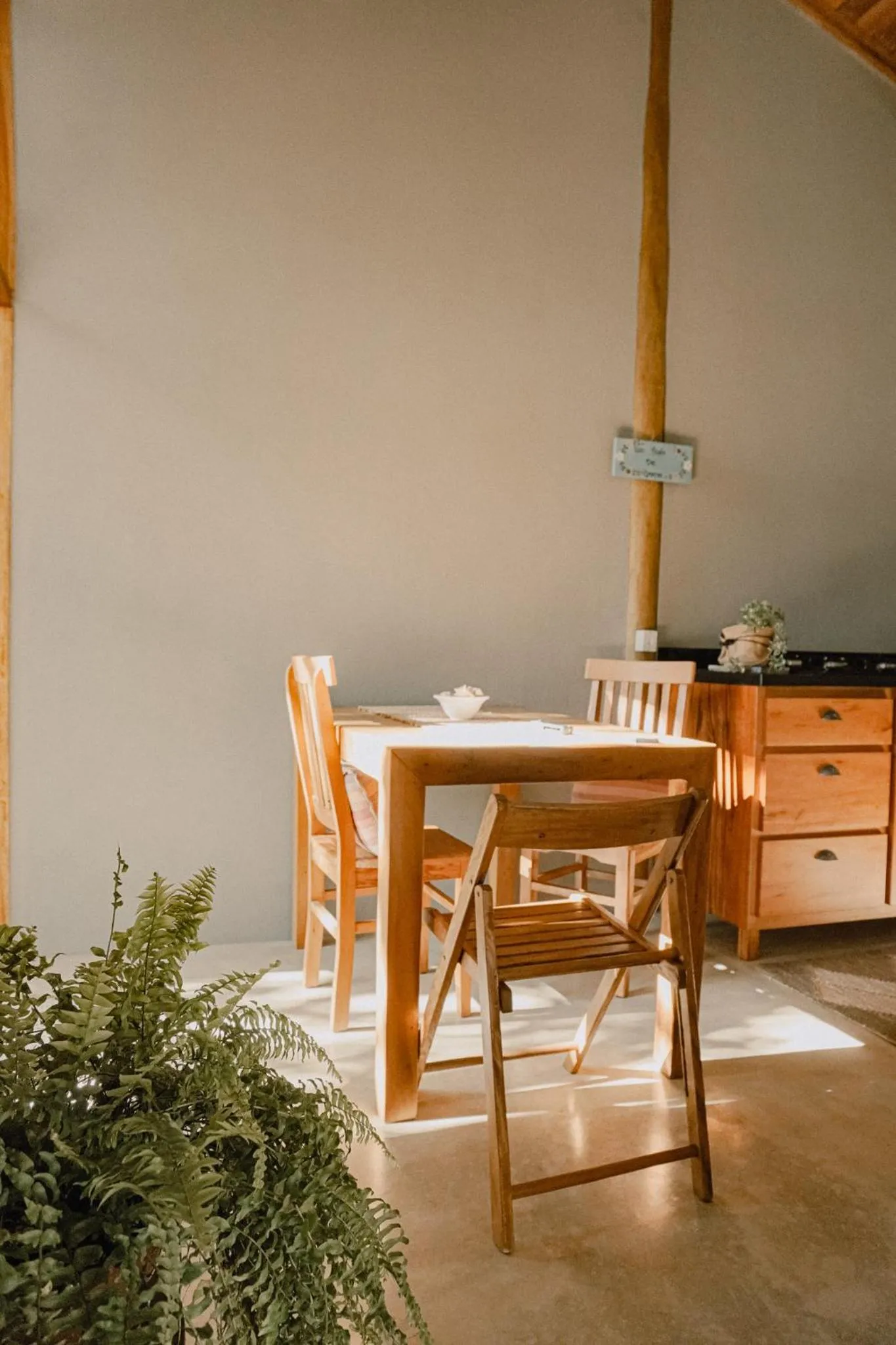 Seating area in Casa no Sul de Ilhabela