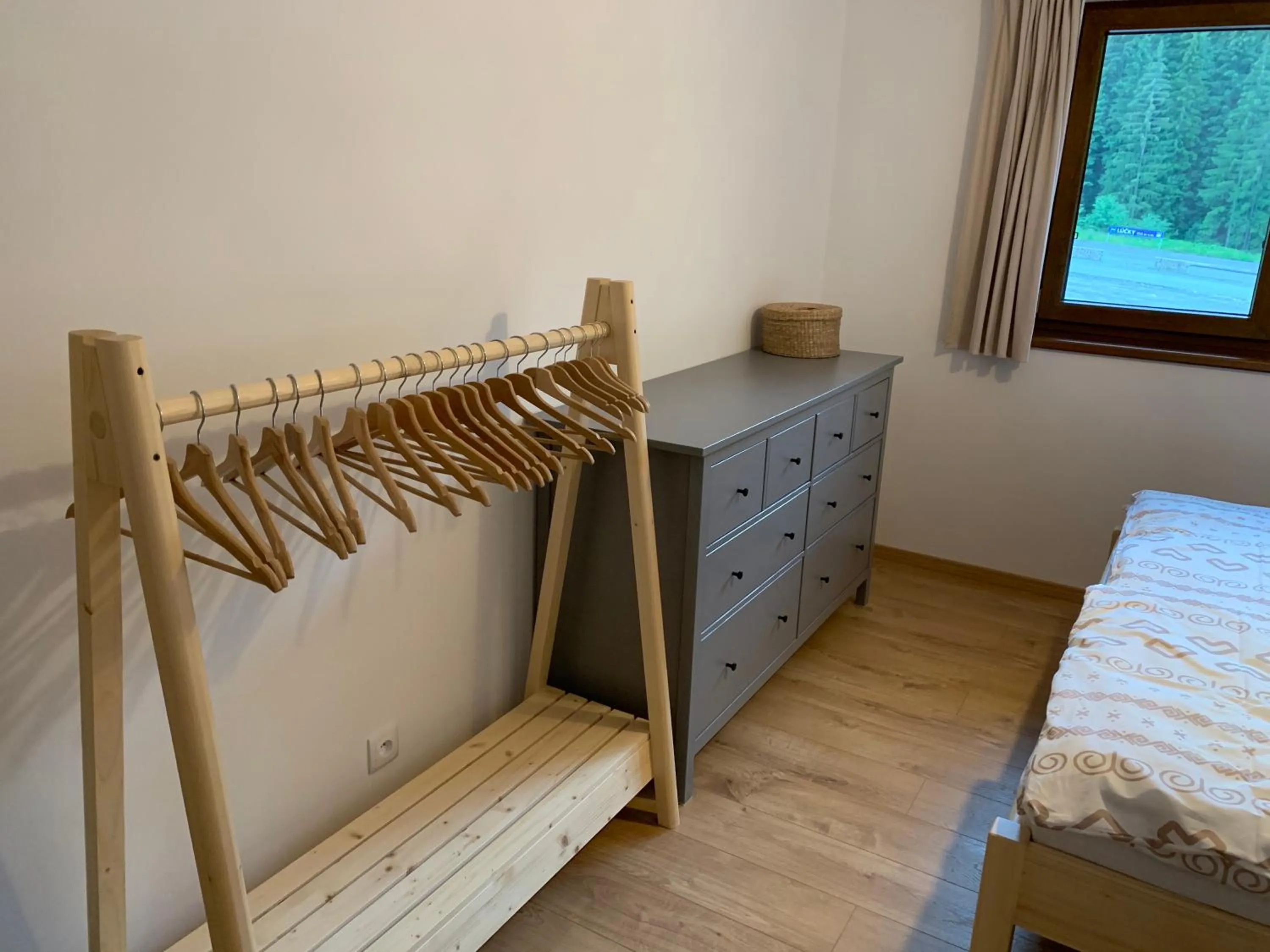 Bed in YASNA Apartments