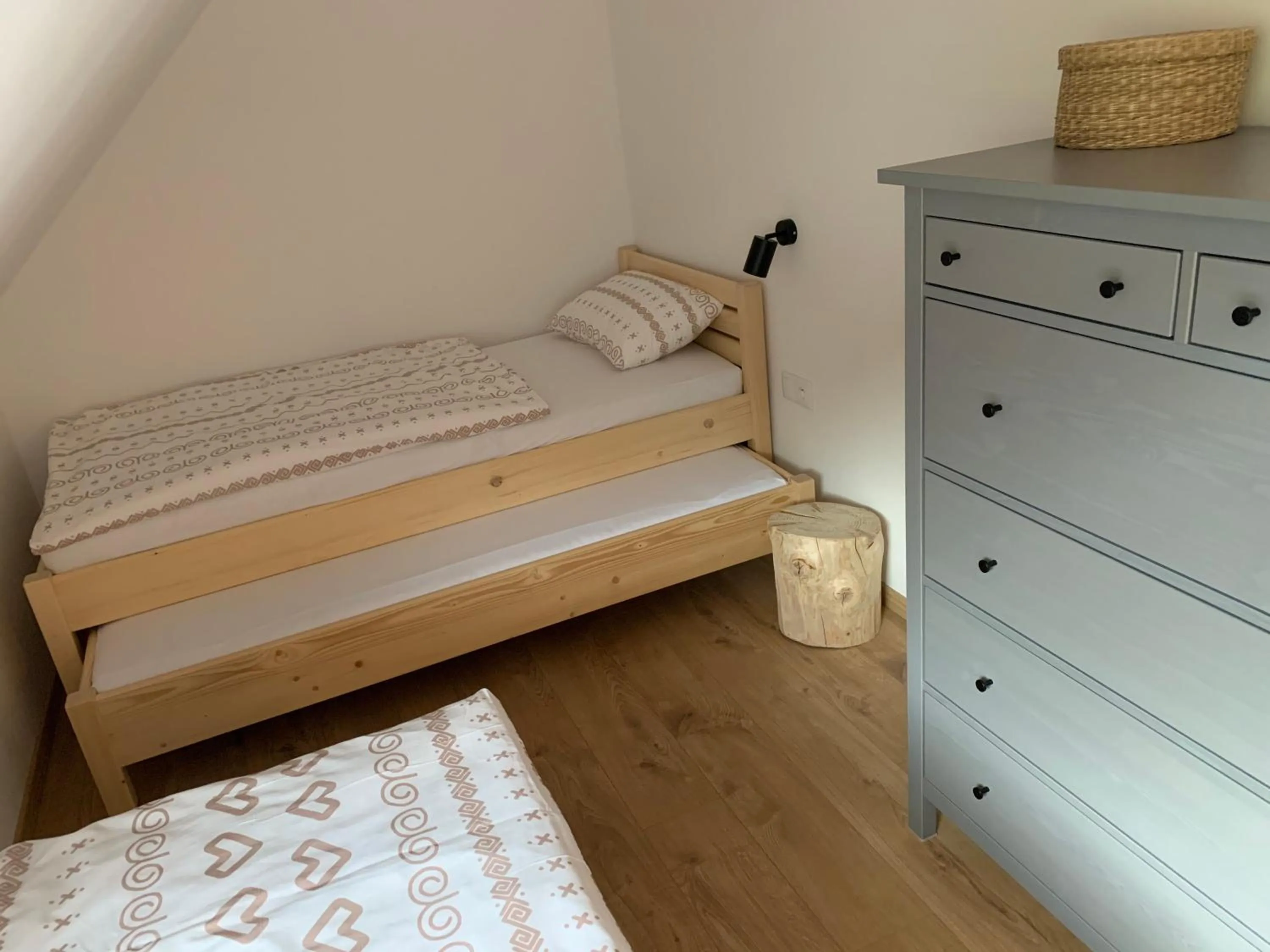 Bed in YASNA Apartments