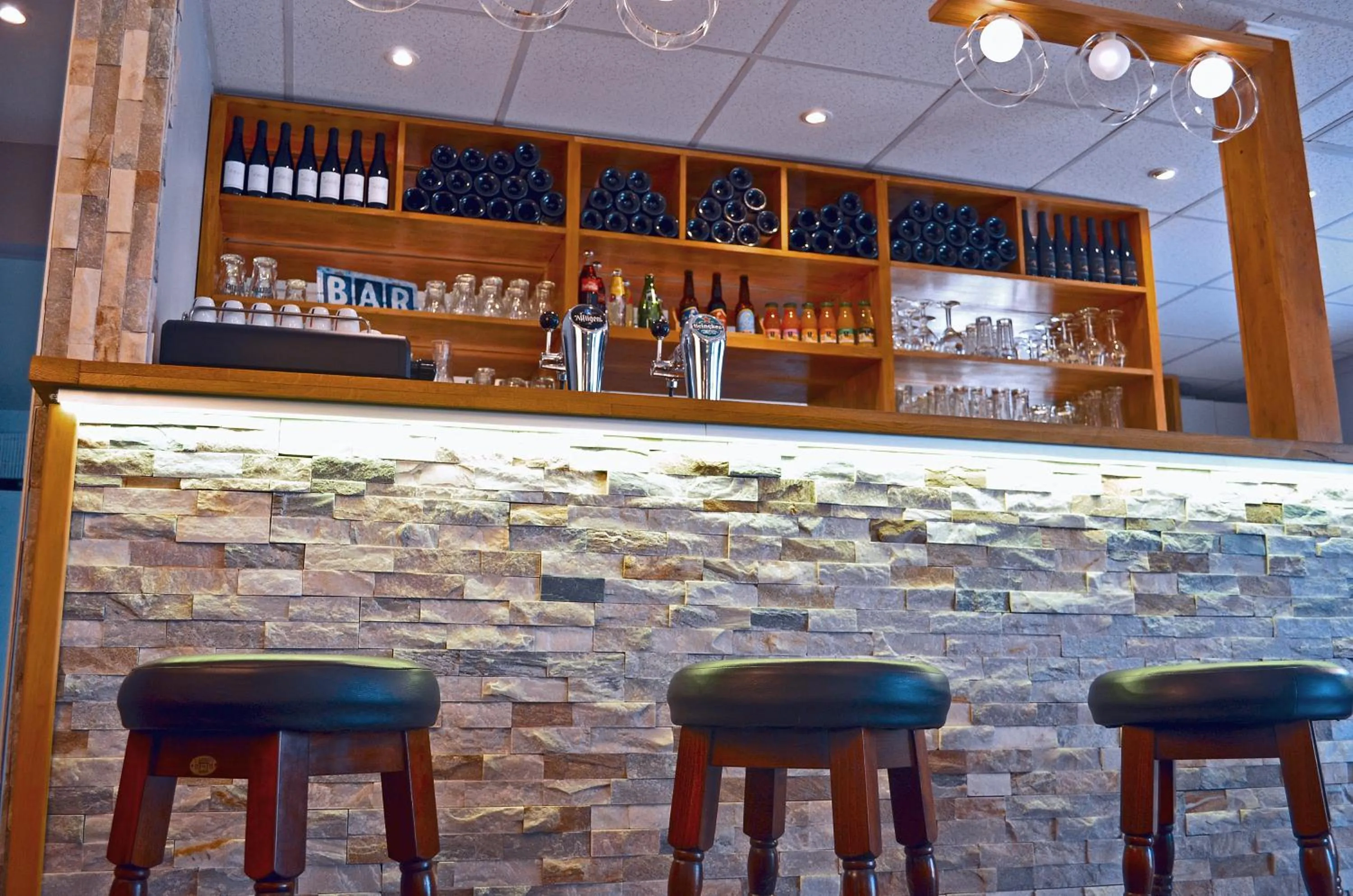 Lounge or bar in Fasthotel Orleans Zénith