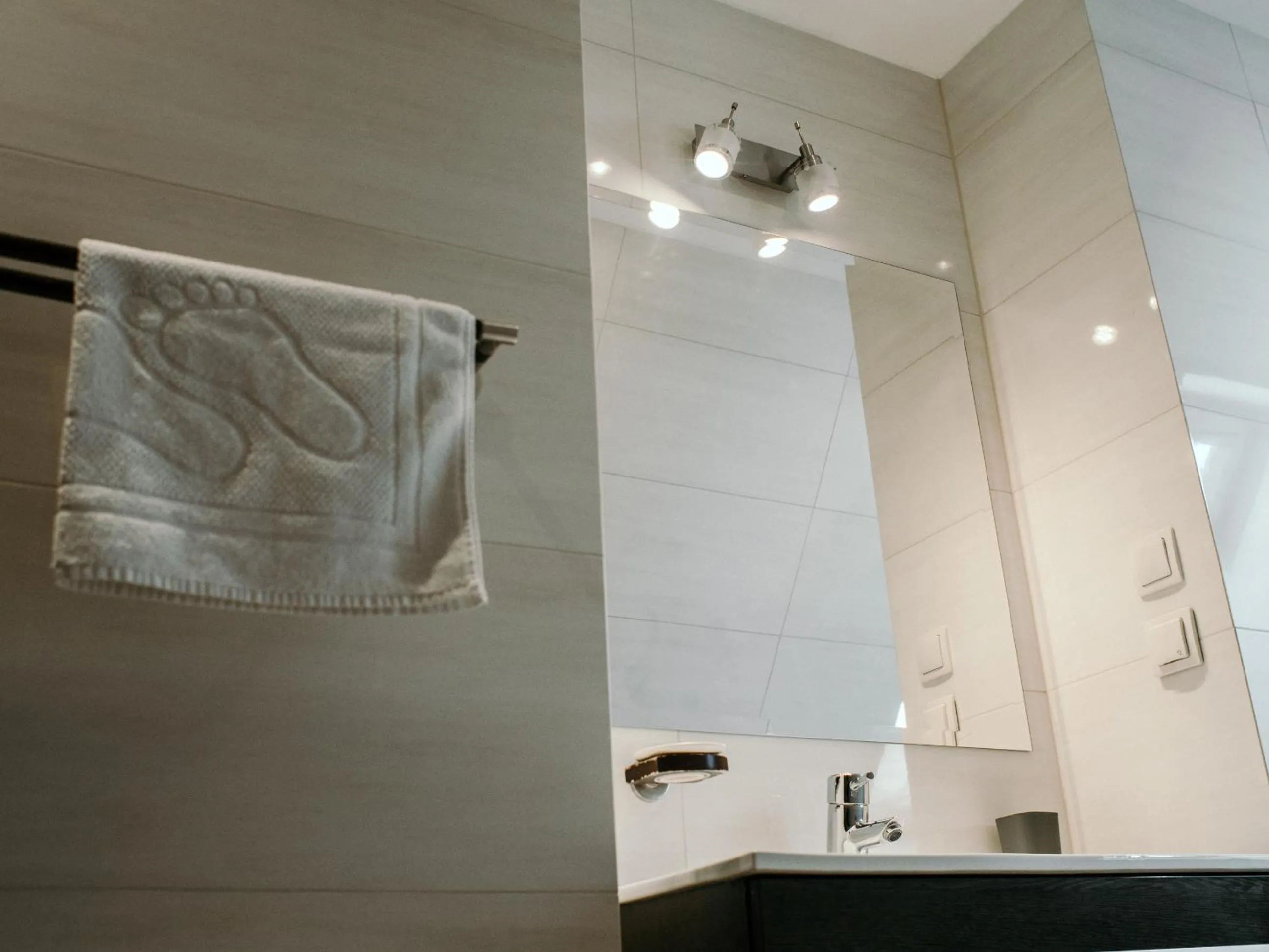 Bathroom in Willa Pachówka - tam, gdzie natura spotyka się z nowoczesnością