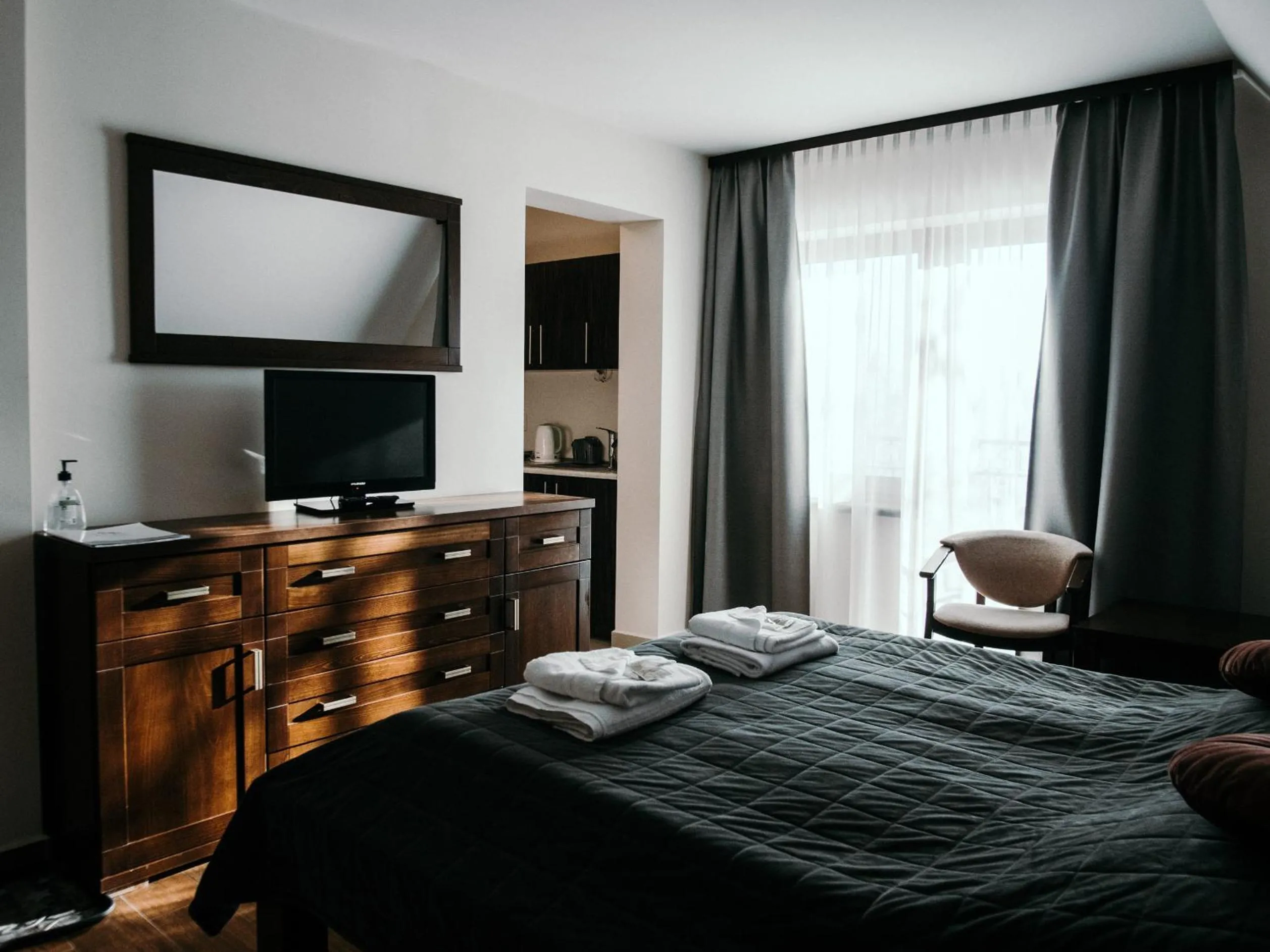 Photo of the whole room, Bed in Willa Pachówka - tam, gdzie natura spotyka się z nowoczesnością