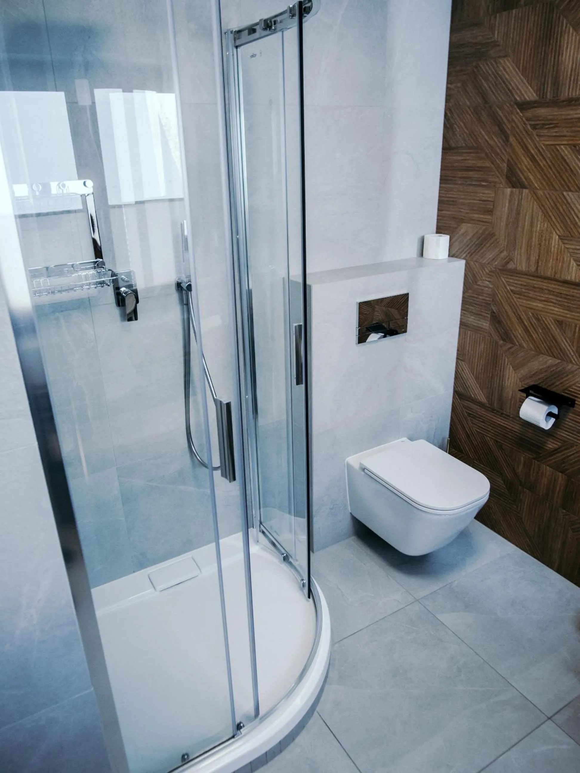 Bathroom in Willa Pachówka - tam, gdzie natura spotyka się z nowoczesnością
