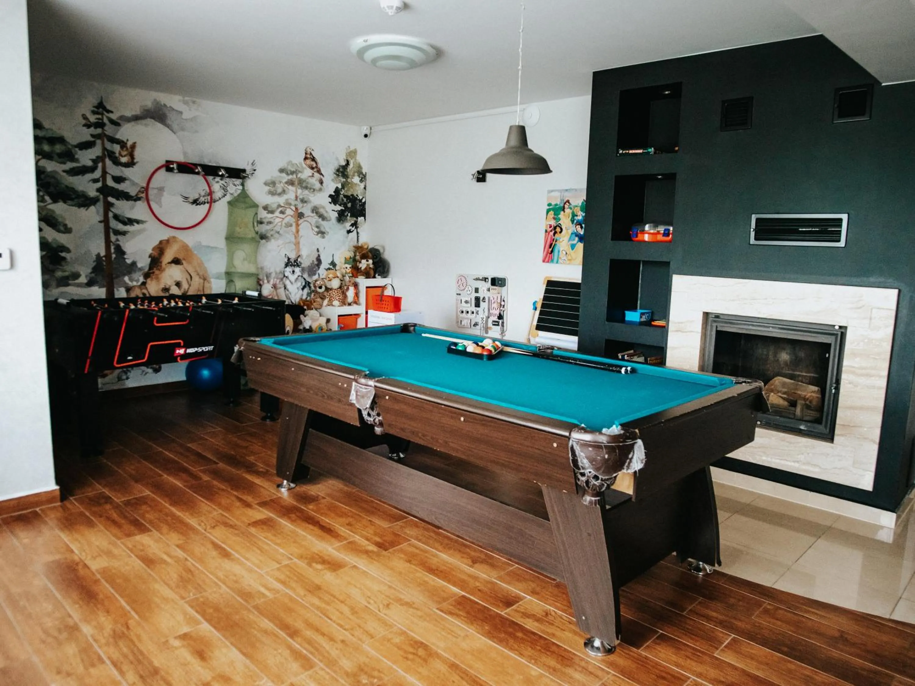 Game Room in Willa Pachówka - tam, gdzie natura spotyka się z nowoczesnością