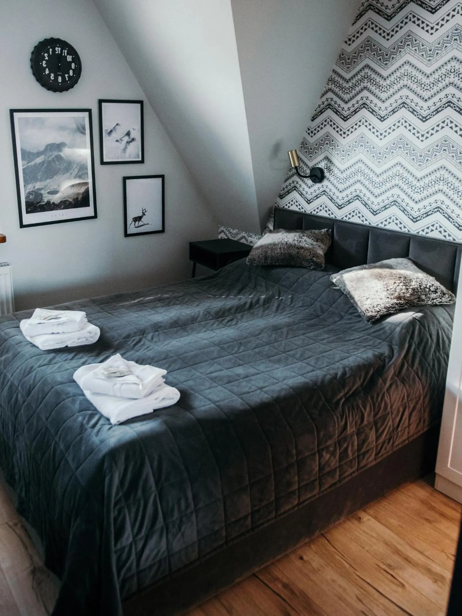 Photo of the whole room, Bed in Willa Pachówka - tam, gdzie natura spotyka się z nowoczesnością
