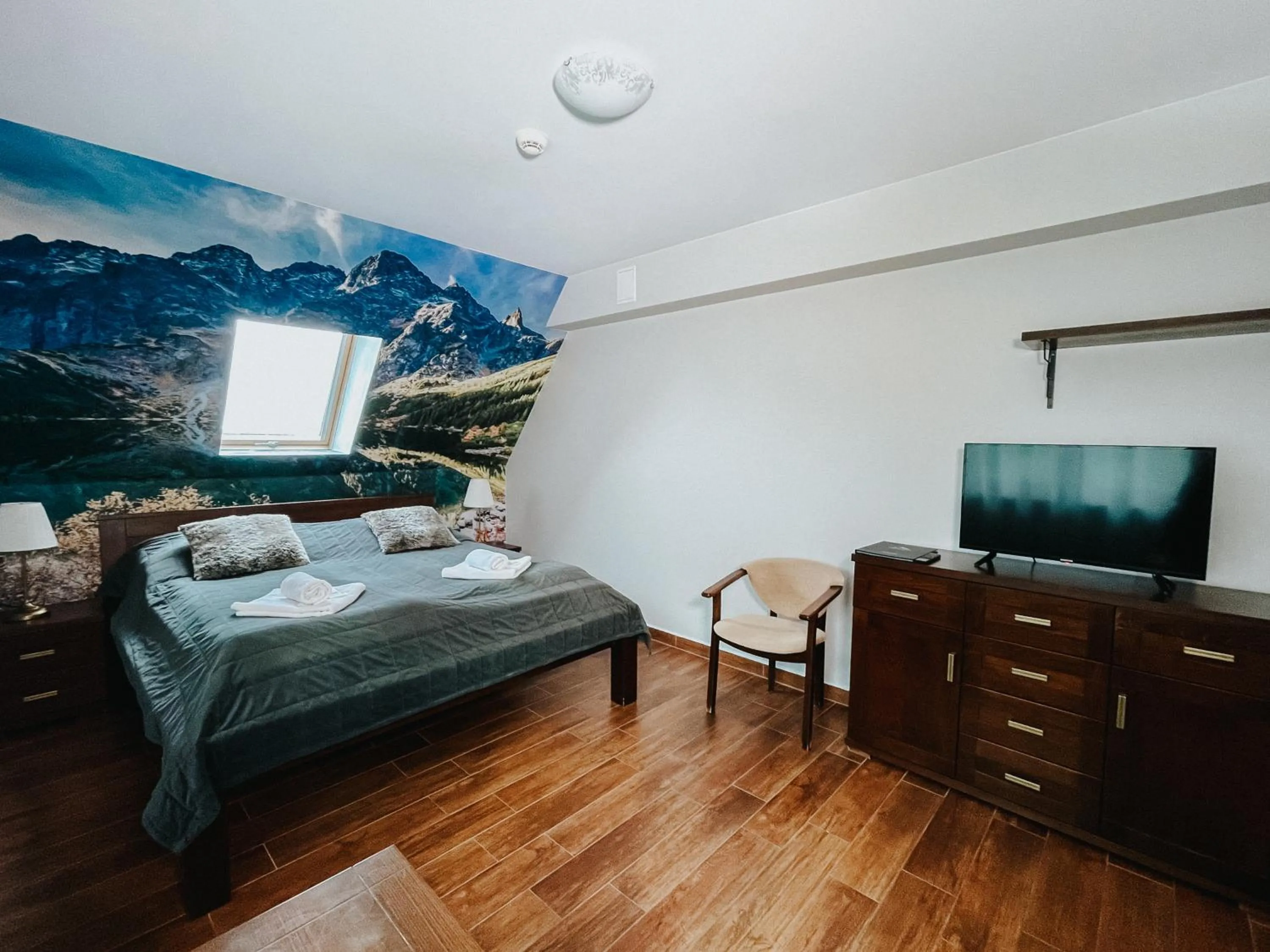 Photo of the whole room, Bed in Willa Pachówka - tam, gdzie natura spotyka się z nowoczesnością
