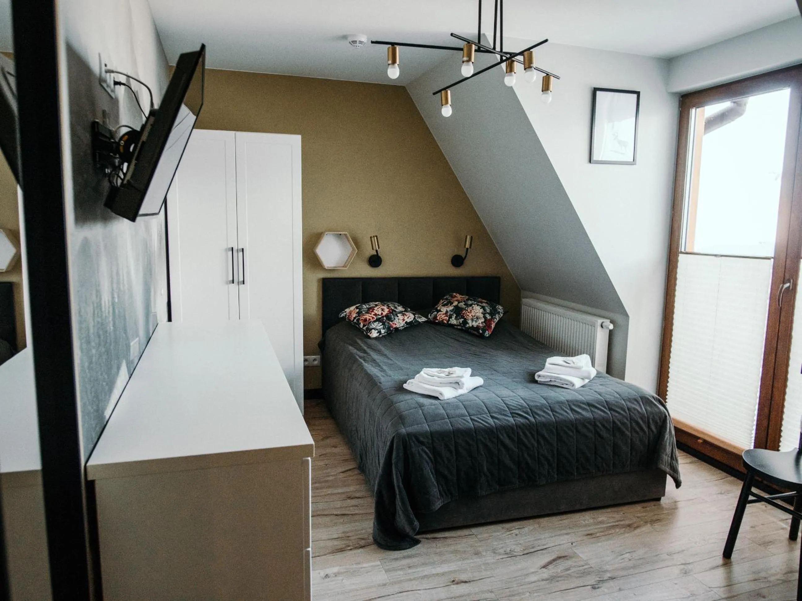 Photo of the whole room, Bed in Willa Pachówka - tam, gdzie natura spotyka się z nowoczesnością